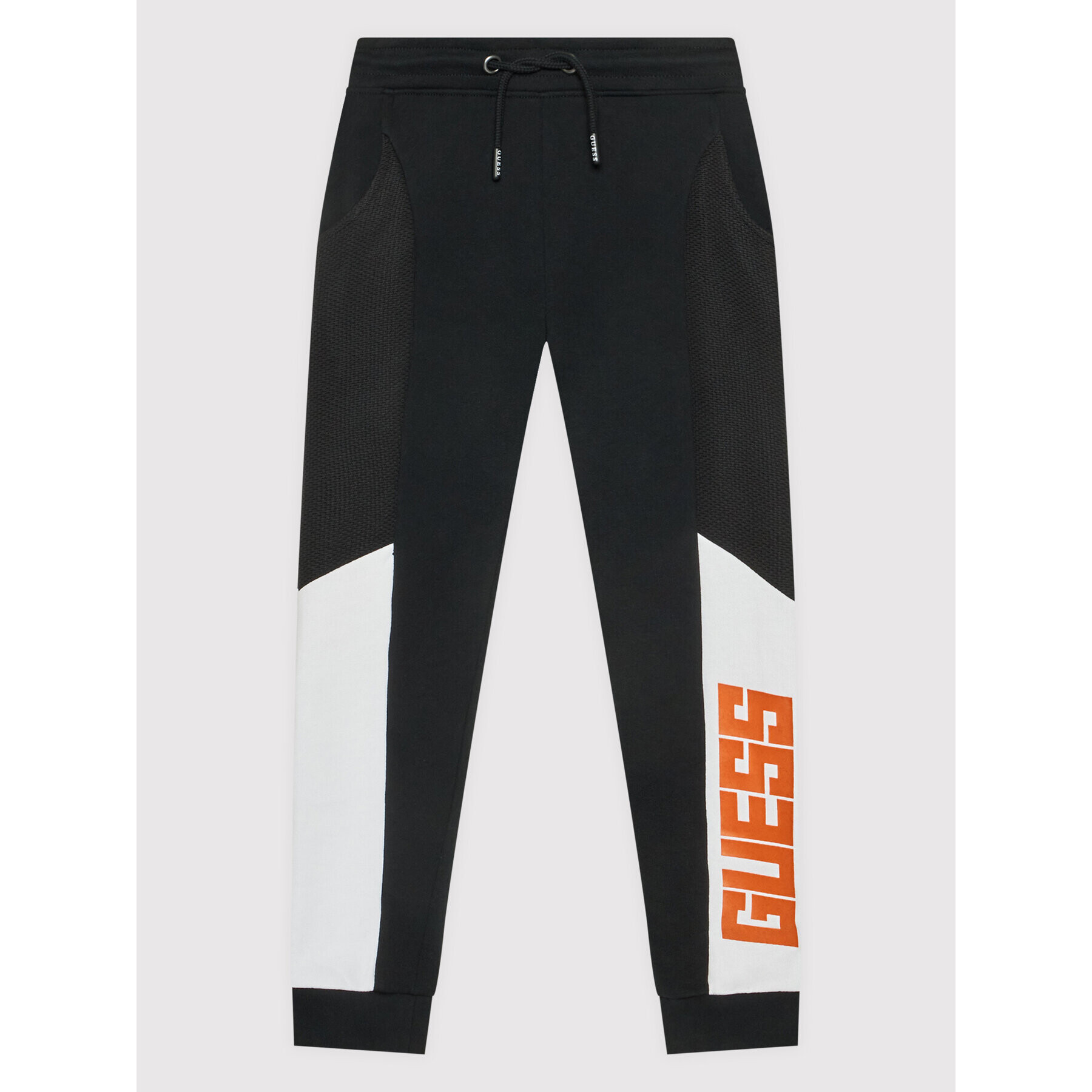 Guess Долнище анцуг L1BQ12 KAV30 Черен Regular Fit - Pepit.bg