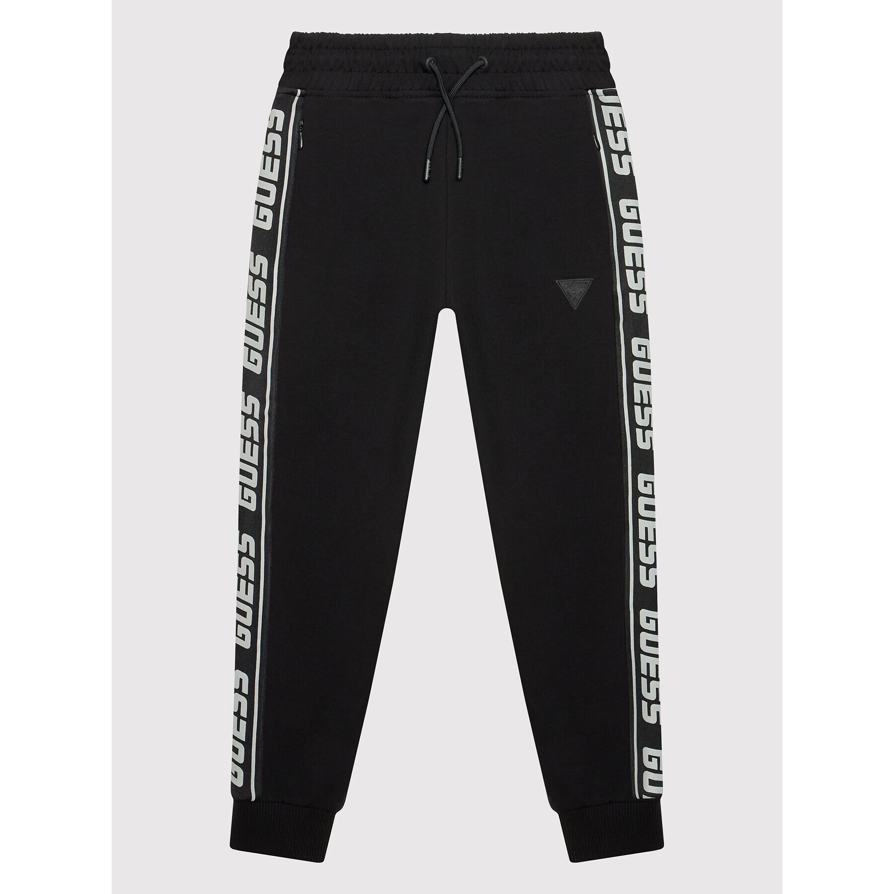 Guess Долнище анцуг L2YQ48 K6ZS1 Черен Regular Fit - Pepit.bg