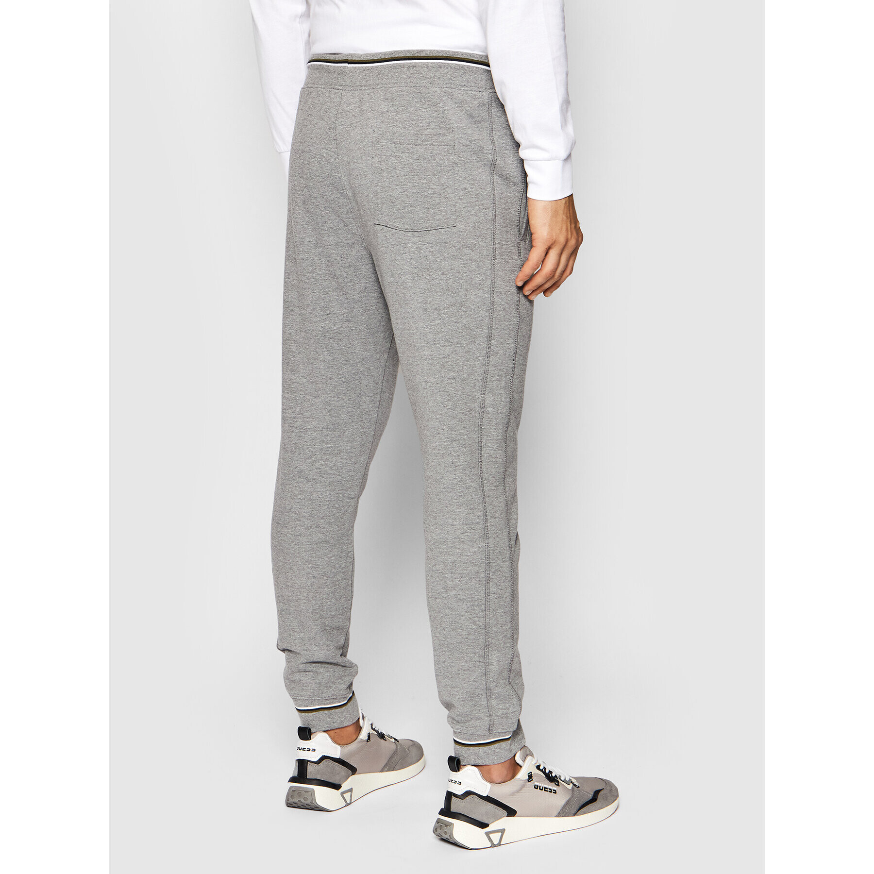 Guess Долнище анцуг M1YB37 K7ON1 Сив Slim Fit - Pepit.bg