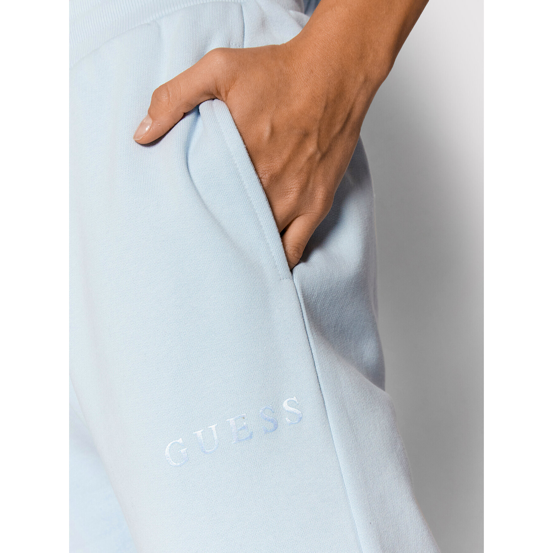 Guess Долнище анцуг O1GA04 K68M1 Син Regular Fit - Pepit.bg