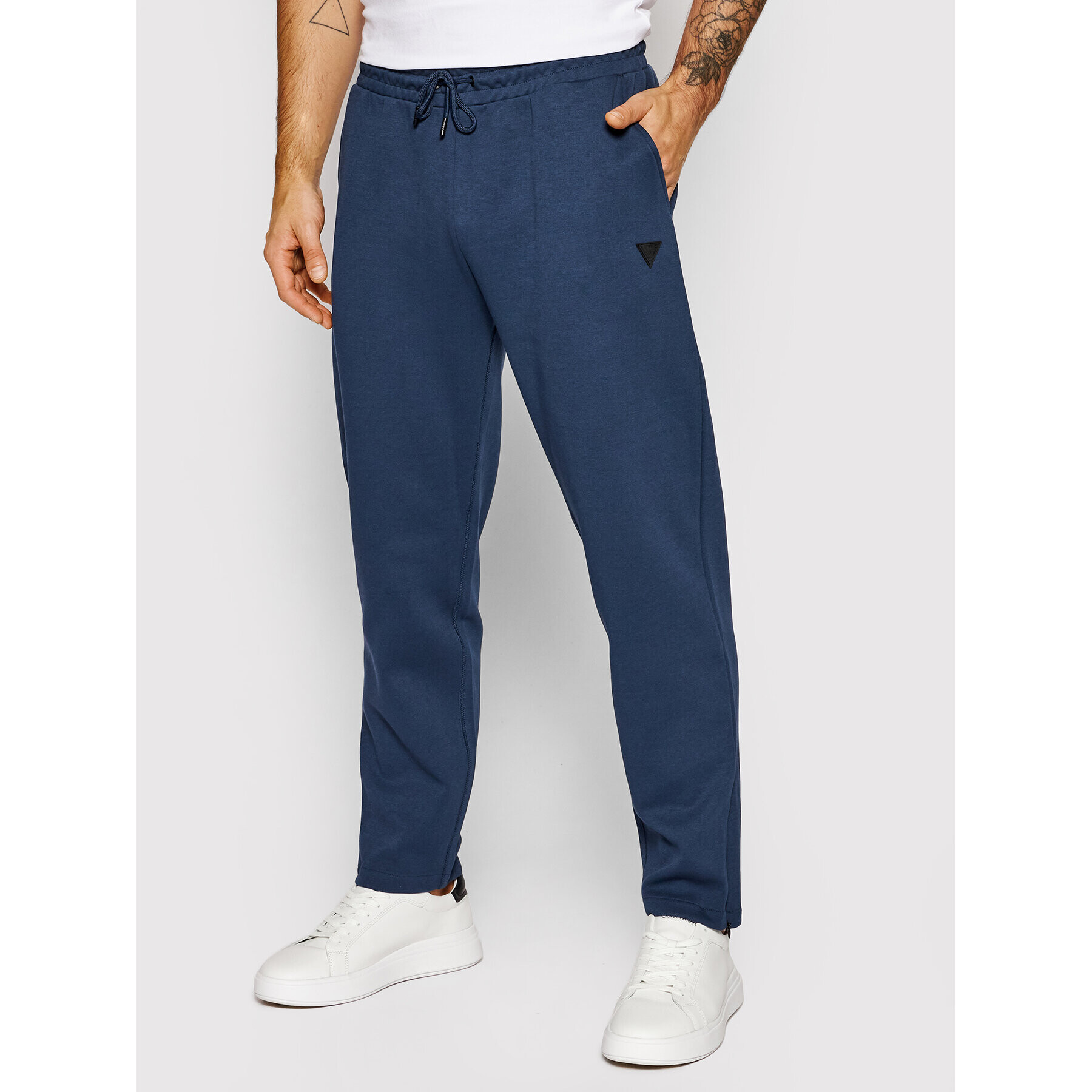 Guess Долнище анцуг U1BA06 JR06S Тъмносин Regular Fit - Pepit.bg