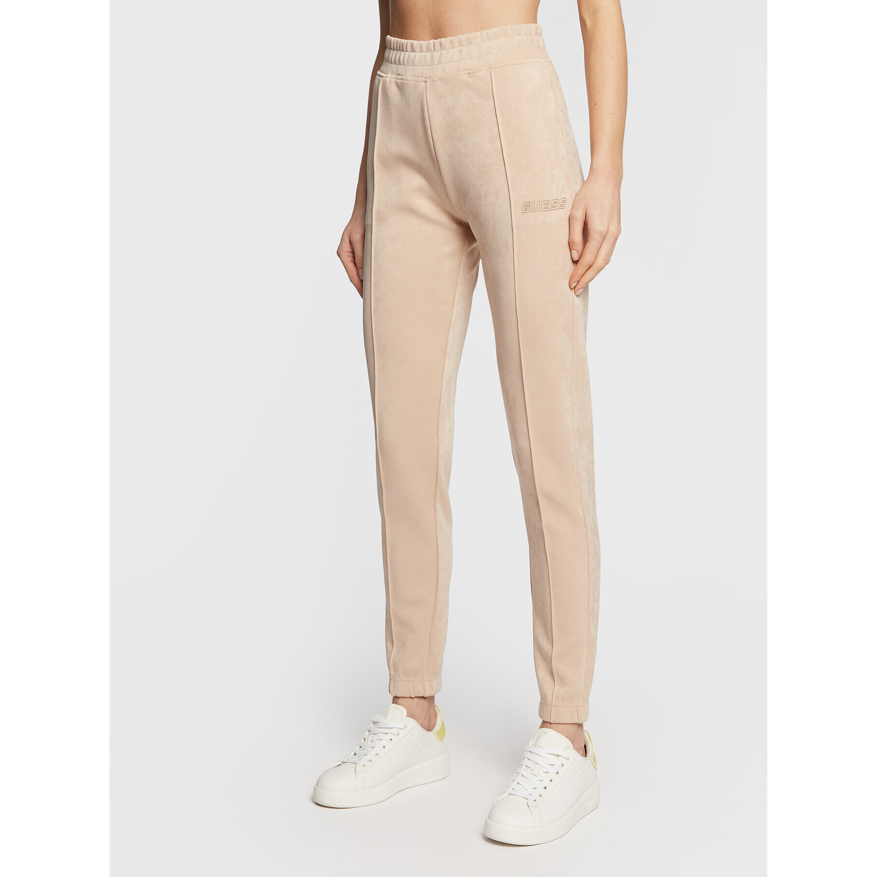 Guess Долнище анцуг V2BB03 KBC00 Бежов Regular Fit - Pepit.bg