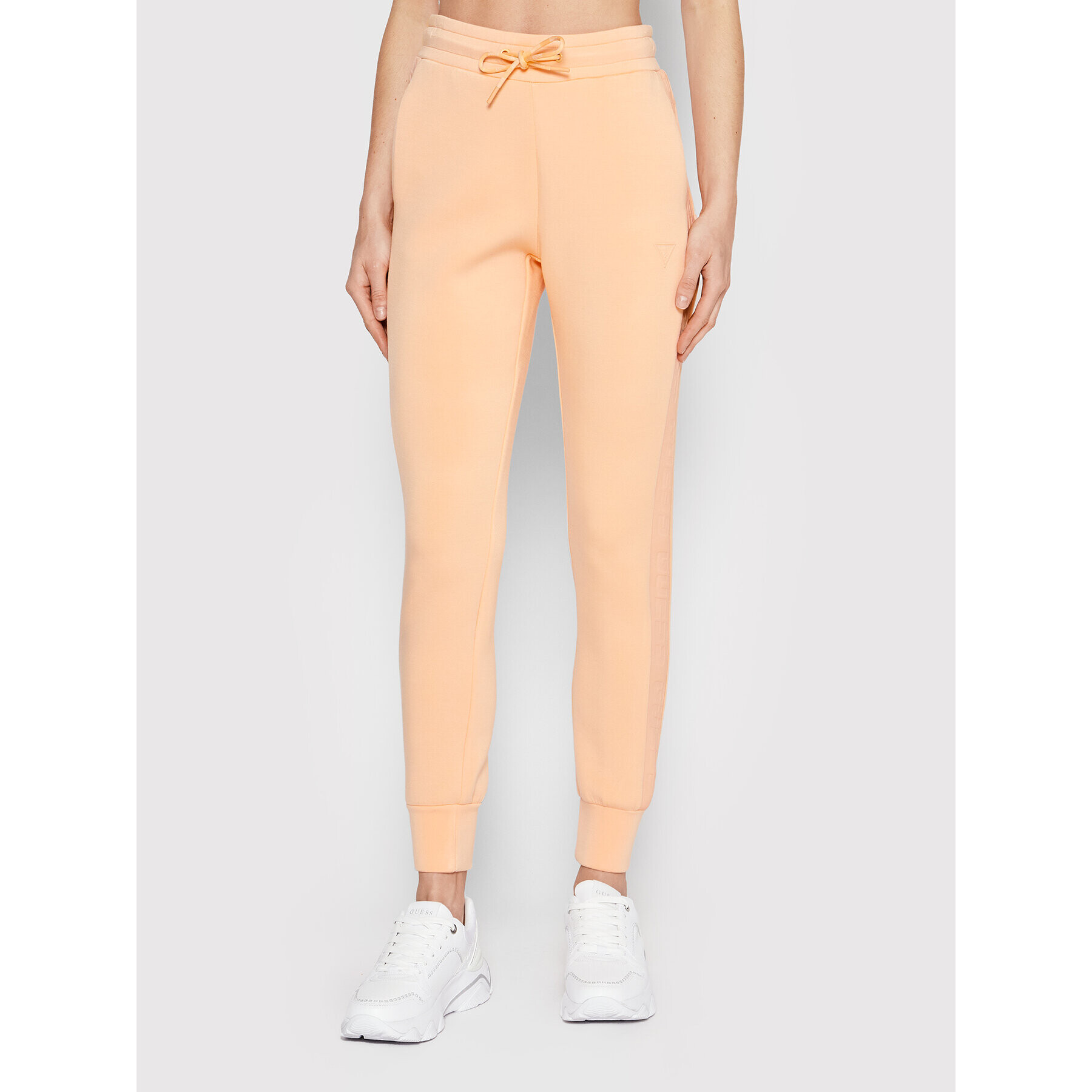 Guess Долнище анцуг V2RB02 K7UW2 Оранжев Regular Fit - Pepit.bg