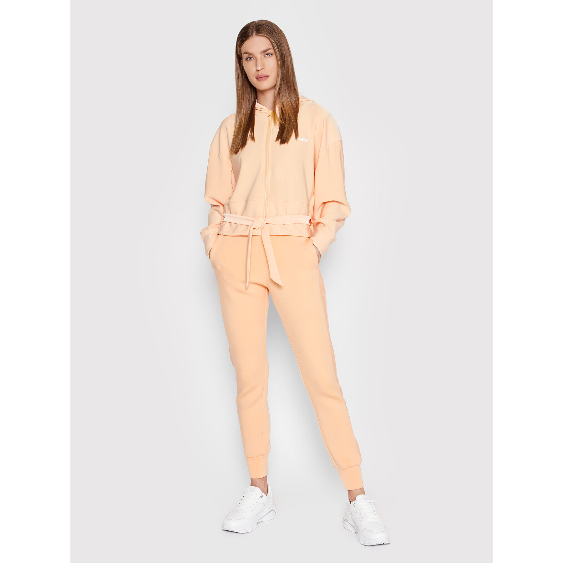 Guess Долнище анцуг V2RB02 K7UW2 Оранжев Regular Fit - Pepit.bg