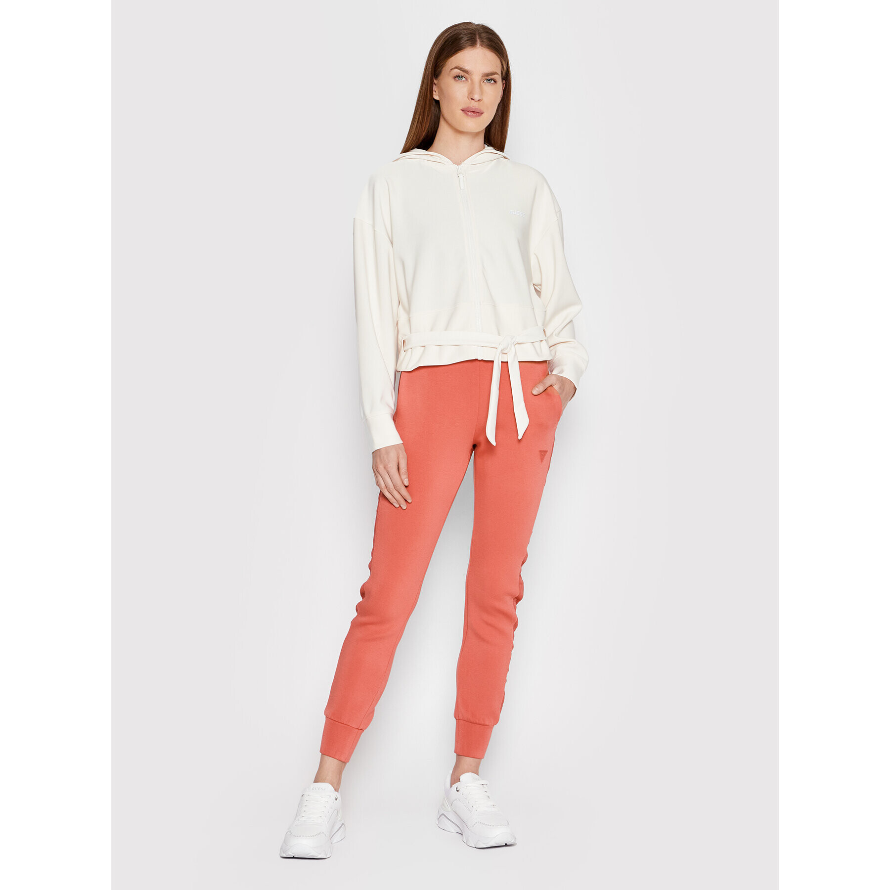 Guess Долнище анцуг V2RB02 K7UW2 Розов Regular Fit - Pepit.bg