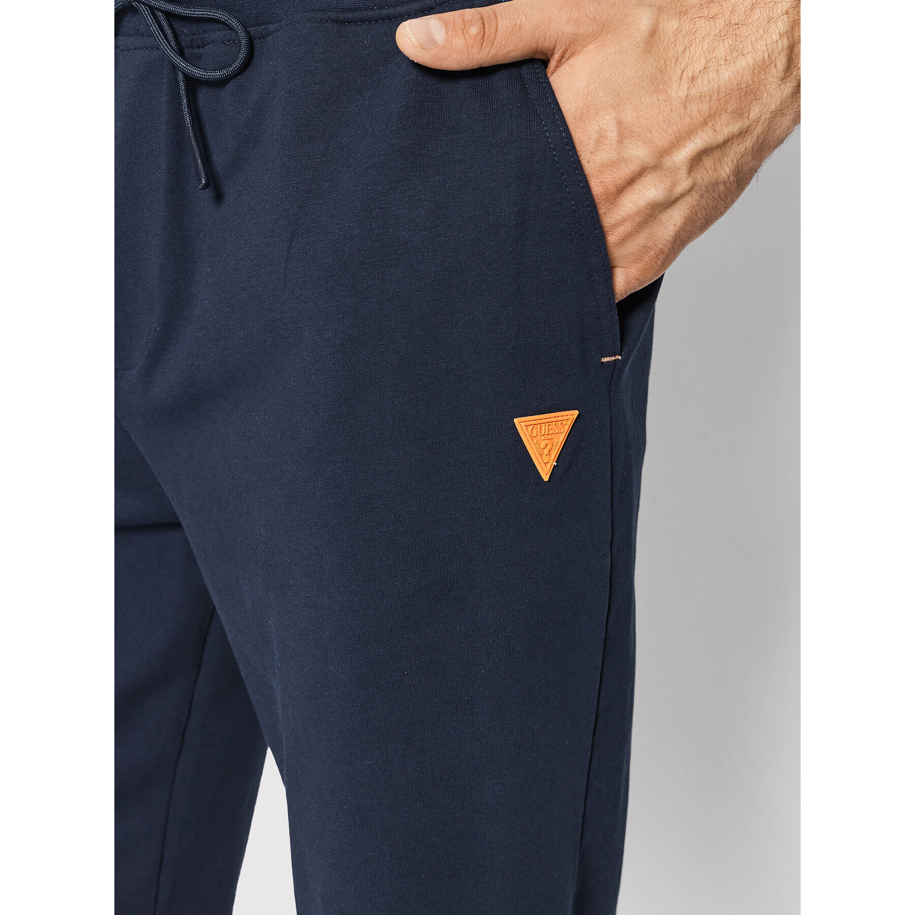 Guess Долнище анцуг Z2GB13 FL04I Тъмносин Regular Fit - Pepit.bg