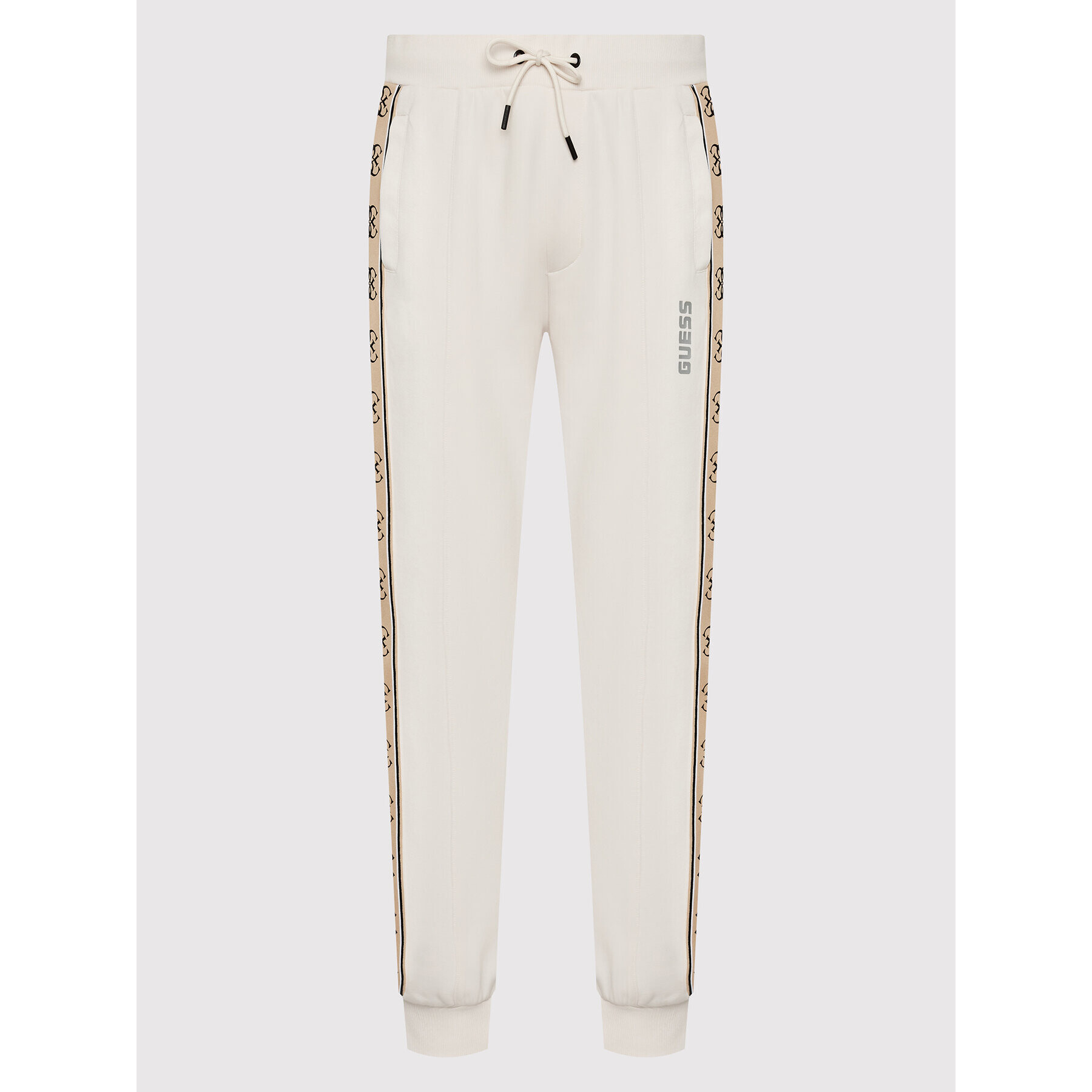 Guess Долнище анцуг Z2YB09 KA3P1 Бял Regular Fit - Pepit.bg