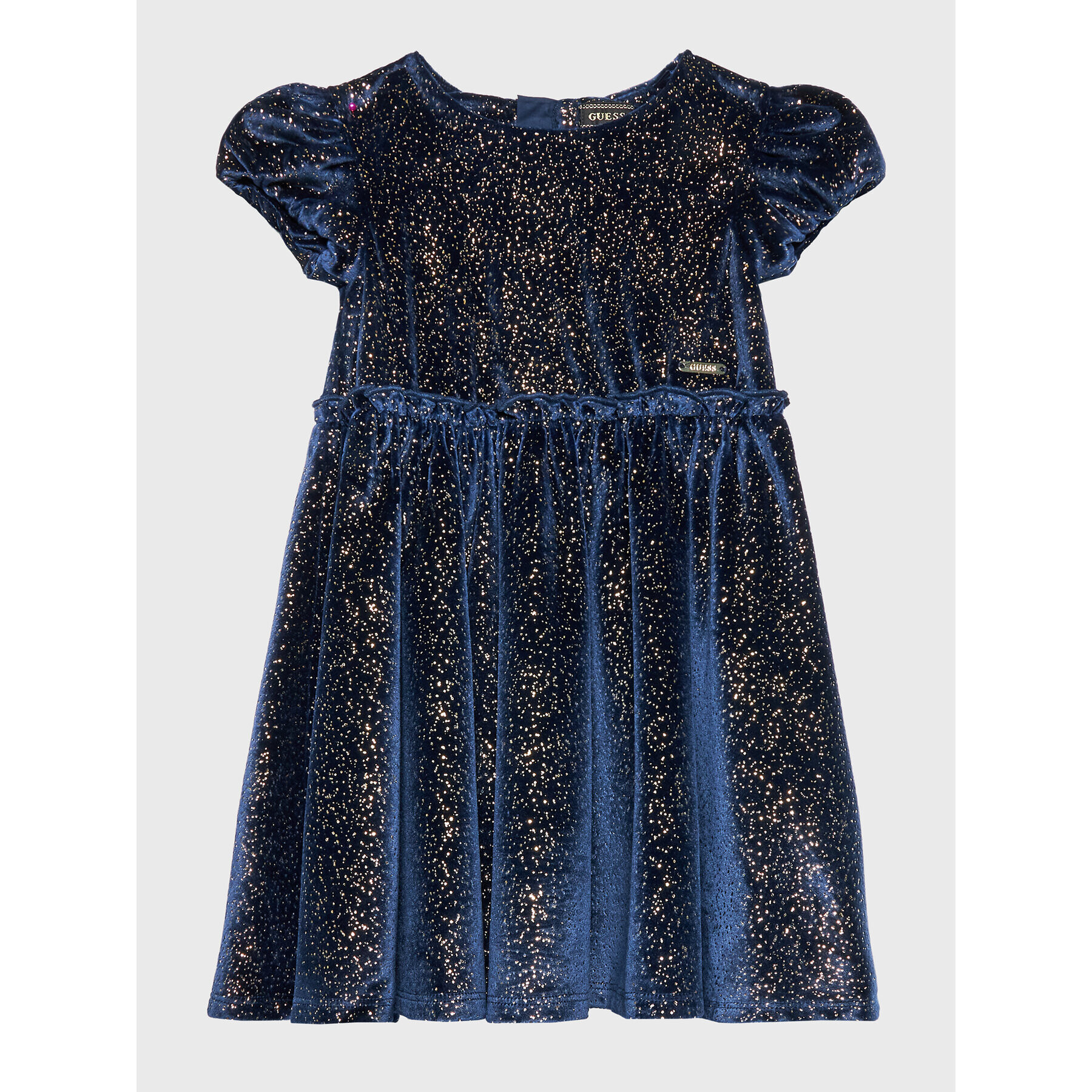 Guess Елегантна рокля K2BK25 KB1J0 Тъмносин Regular Fit - Pepit.bg