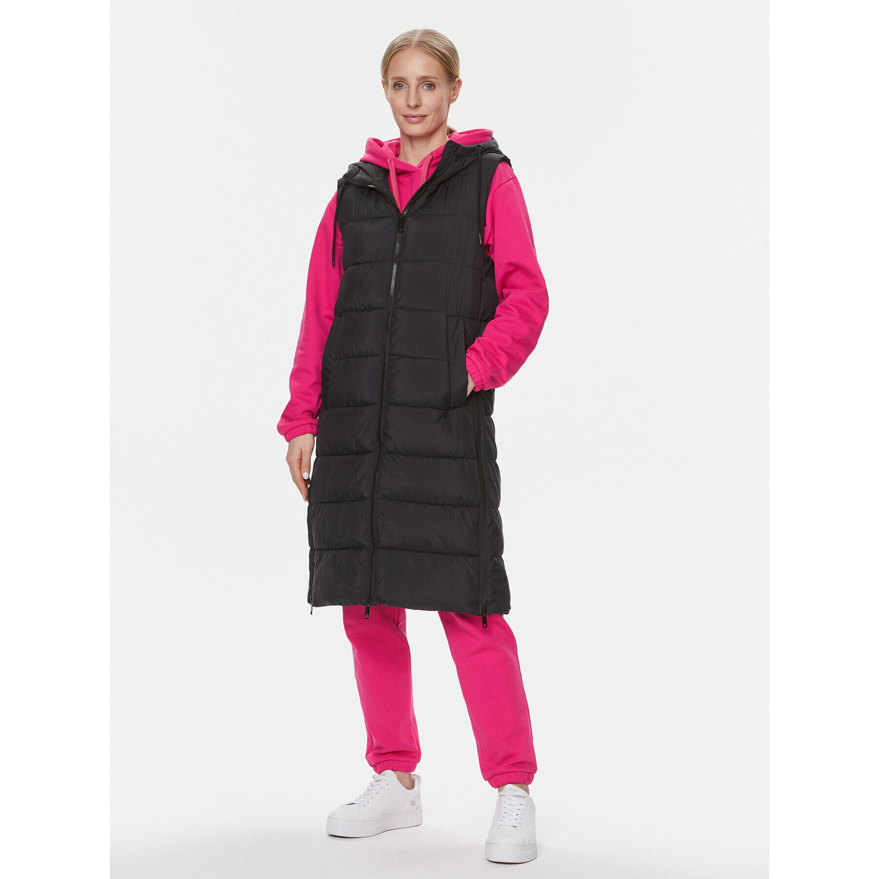Guess Елек Breana V4RL01 WFYE2 Черен Regular Fit - Pepit.bg