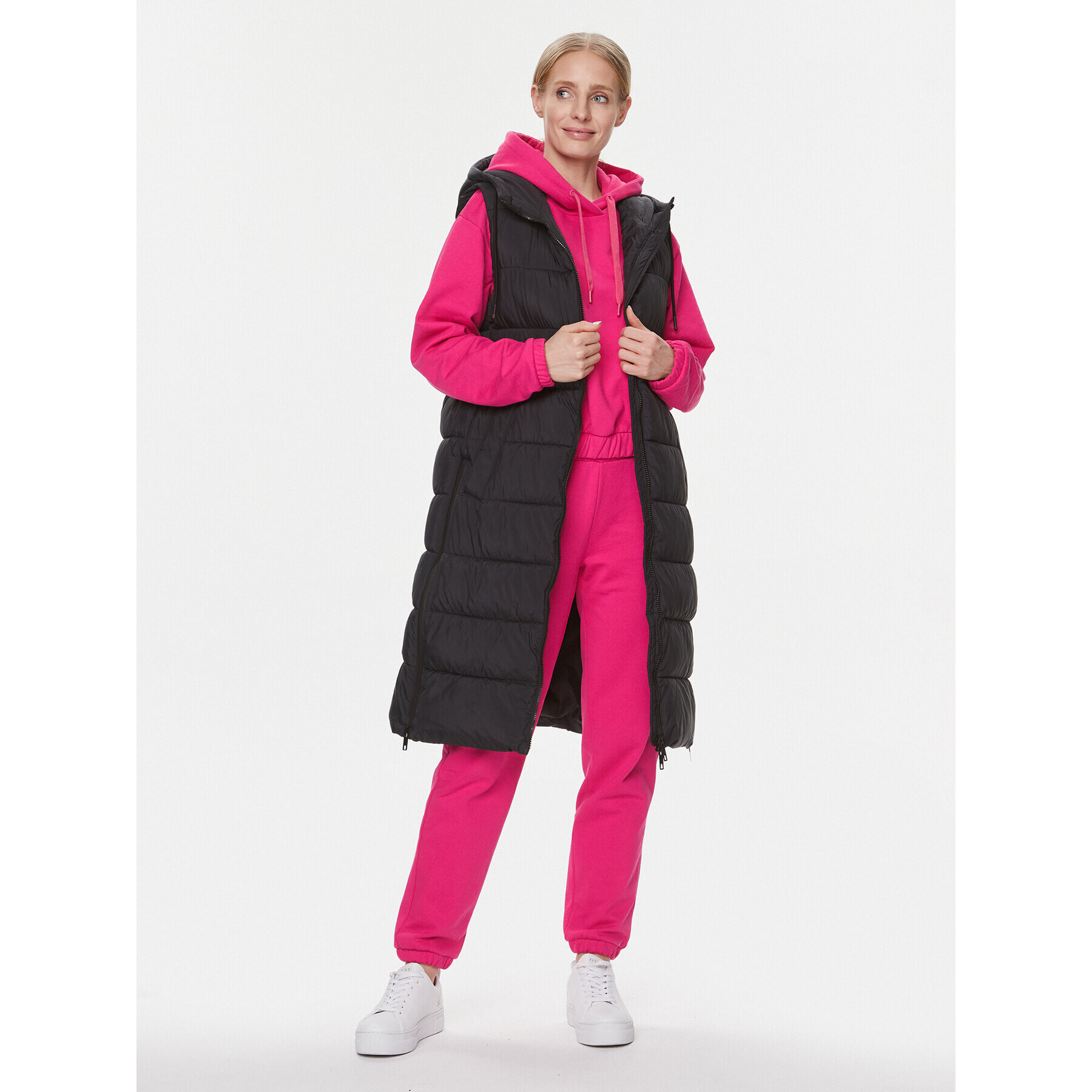 Guess Елек Breana V4RL01 WFYE2 Черен Regular Fit - Pepit.bg