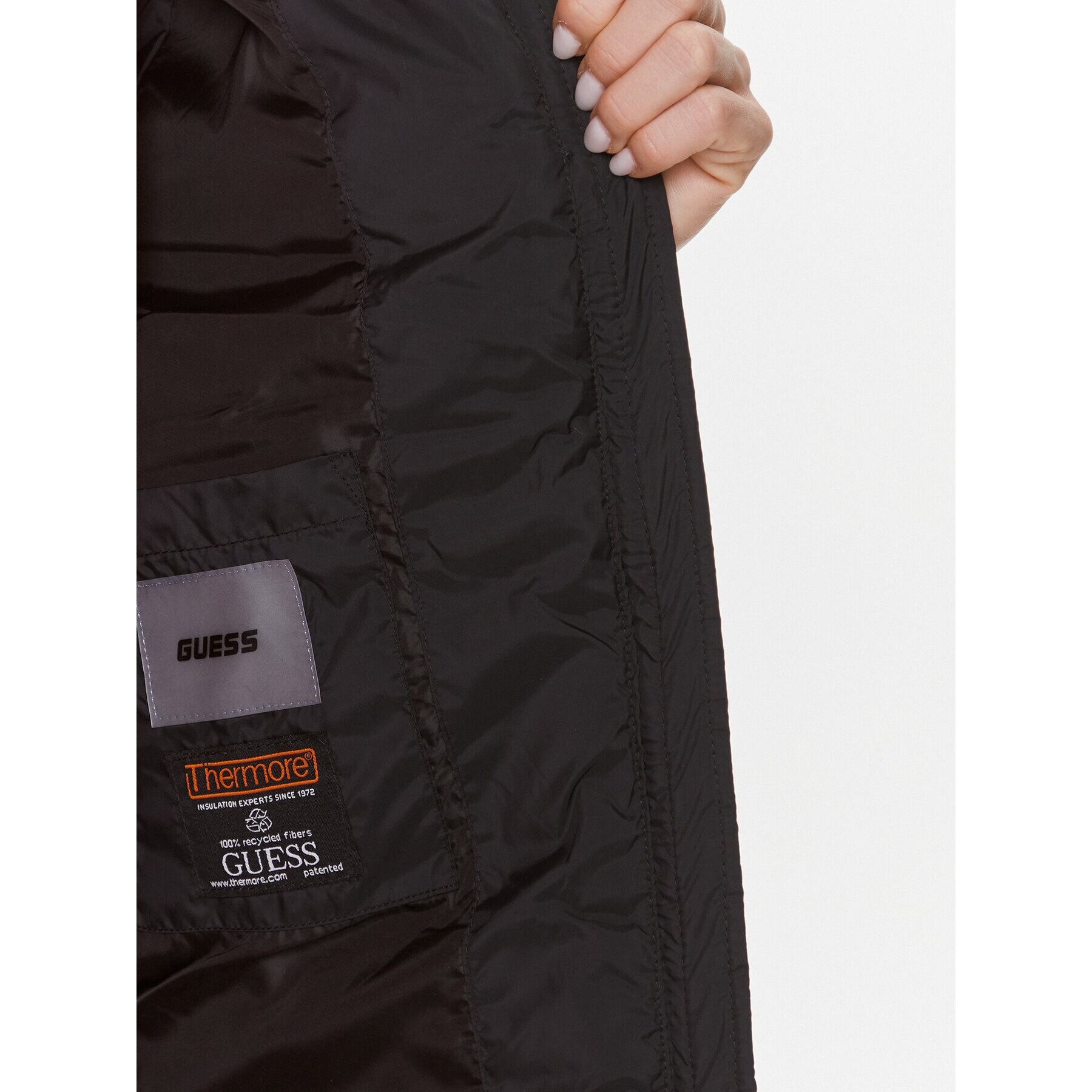 Guess Елек Breana V4RL01 WFYE2 Черен Regular Fit - Pepit.bg