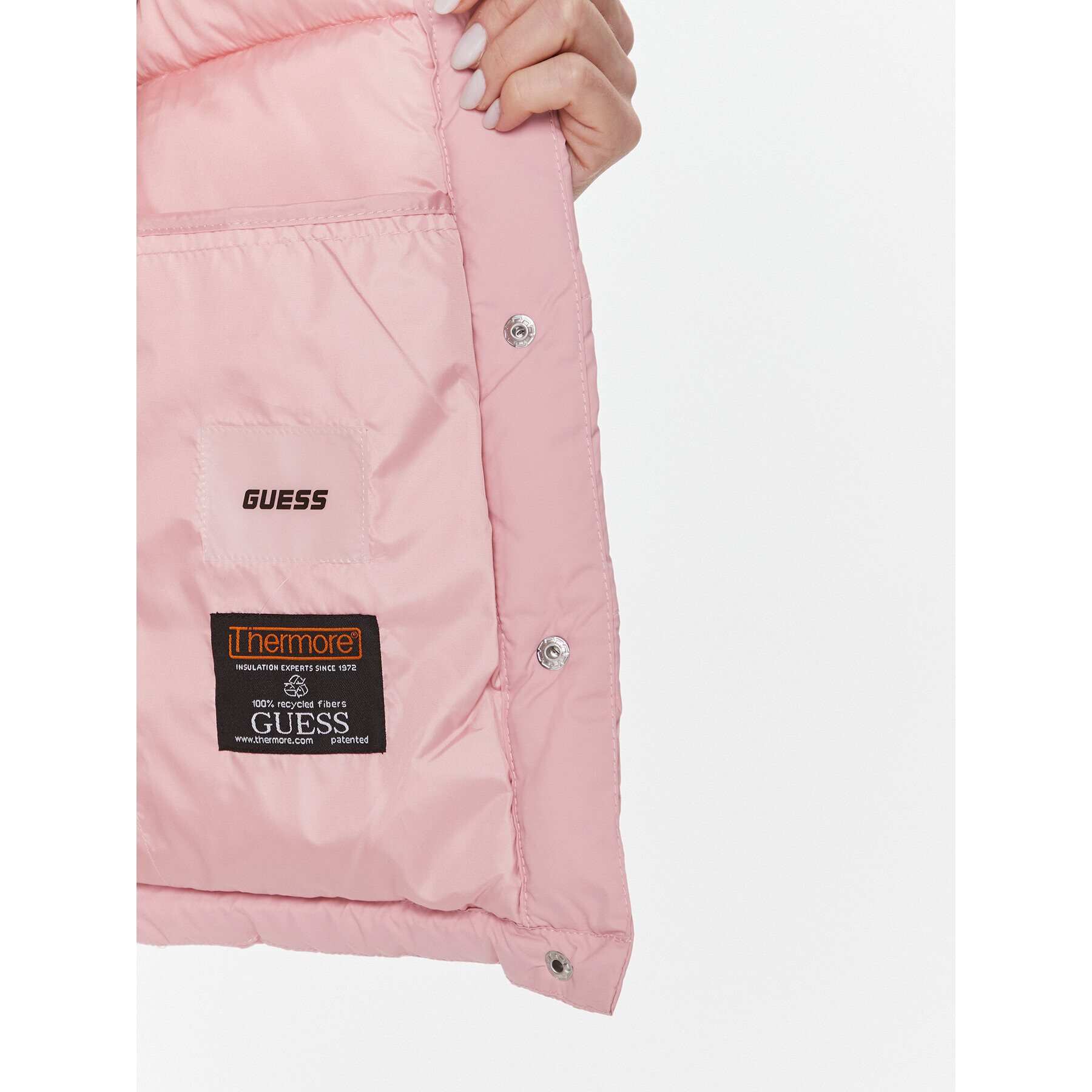 Guess Елек Breana V4RL02 WFYE2 Бежов Regular Fit - Pepit.bg