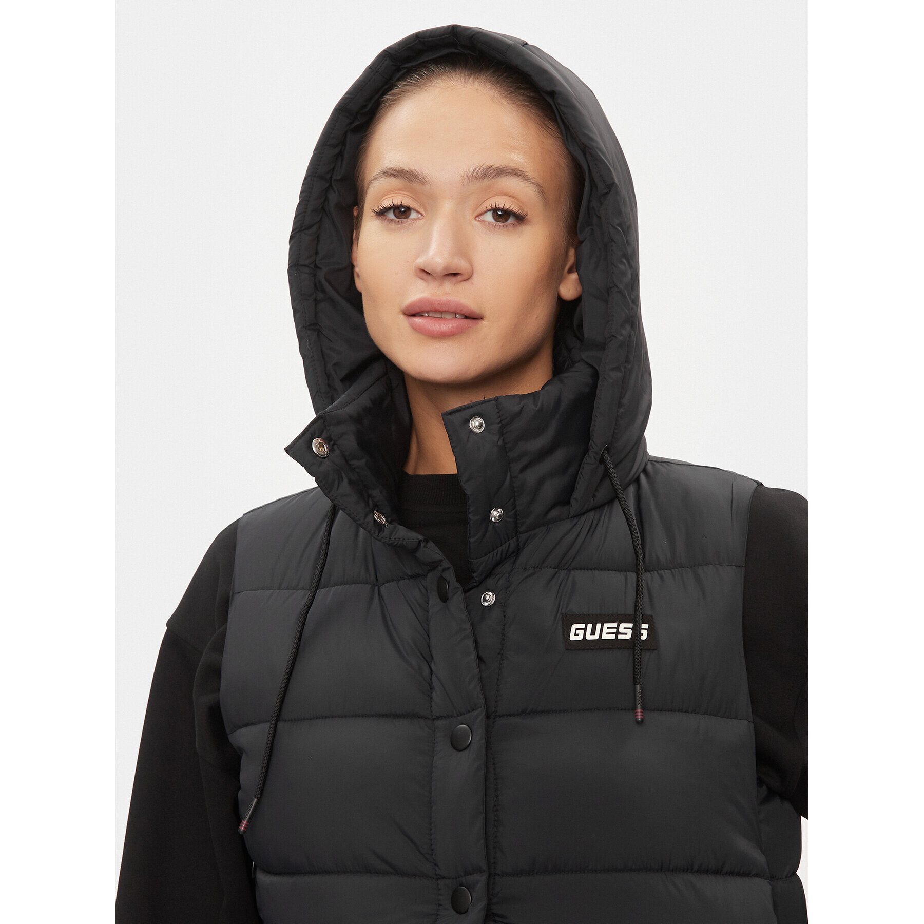 Guess Елек Breana V4RL02 WFYE2 Черен Regular Fit - Pepit.bg