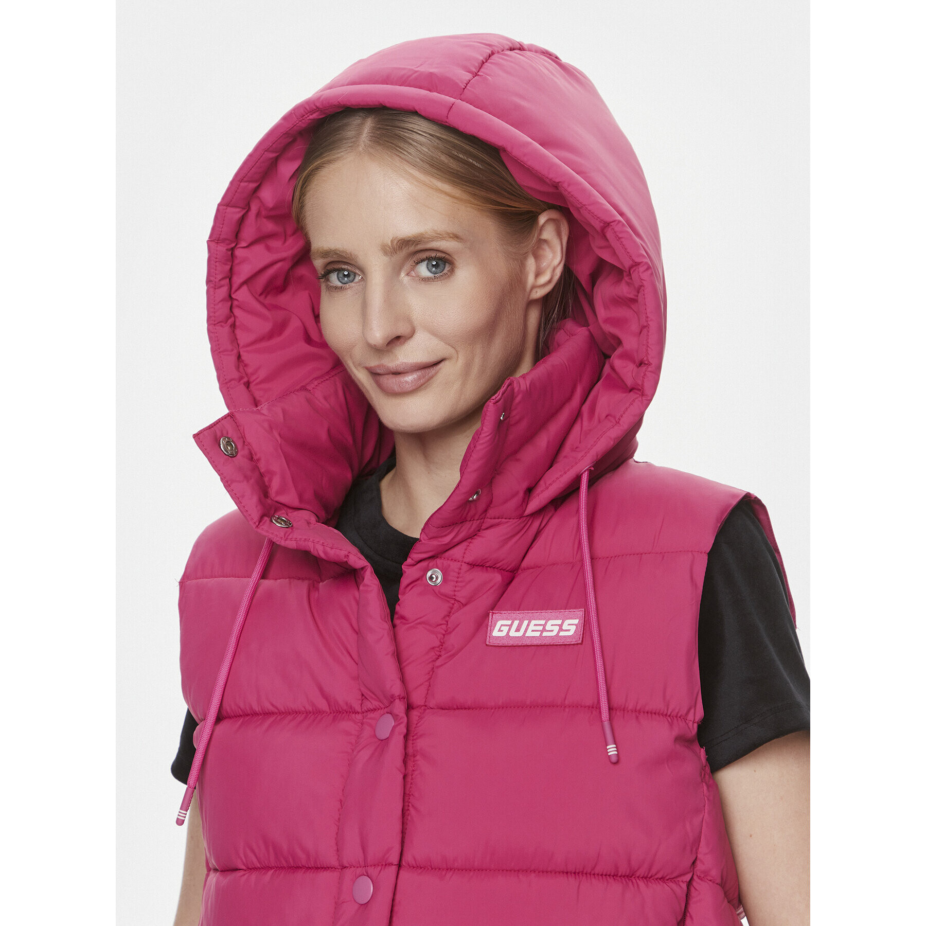Guess Елек Breana V4RL02 WFYE2 Розов Regular Fit - Pepit.bg