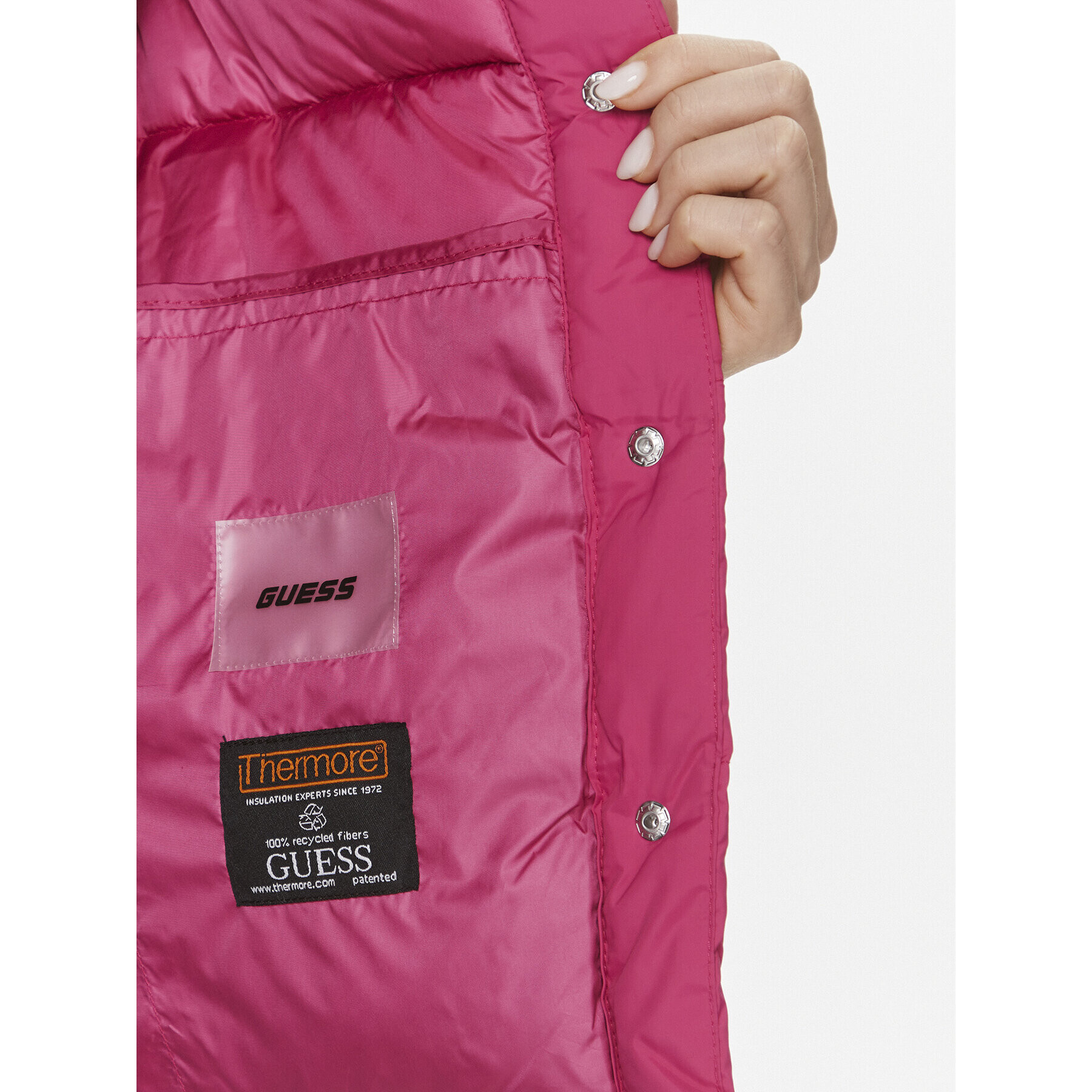 Guess Елек Breana V4RL02 WFYE2 Розов Regular Fit - Pepit.bg