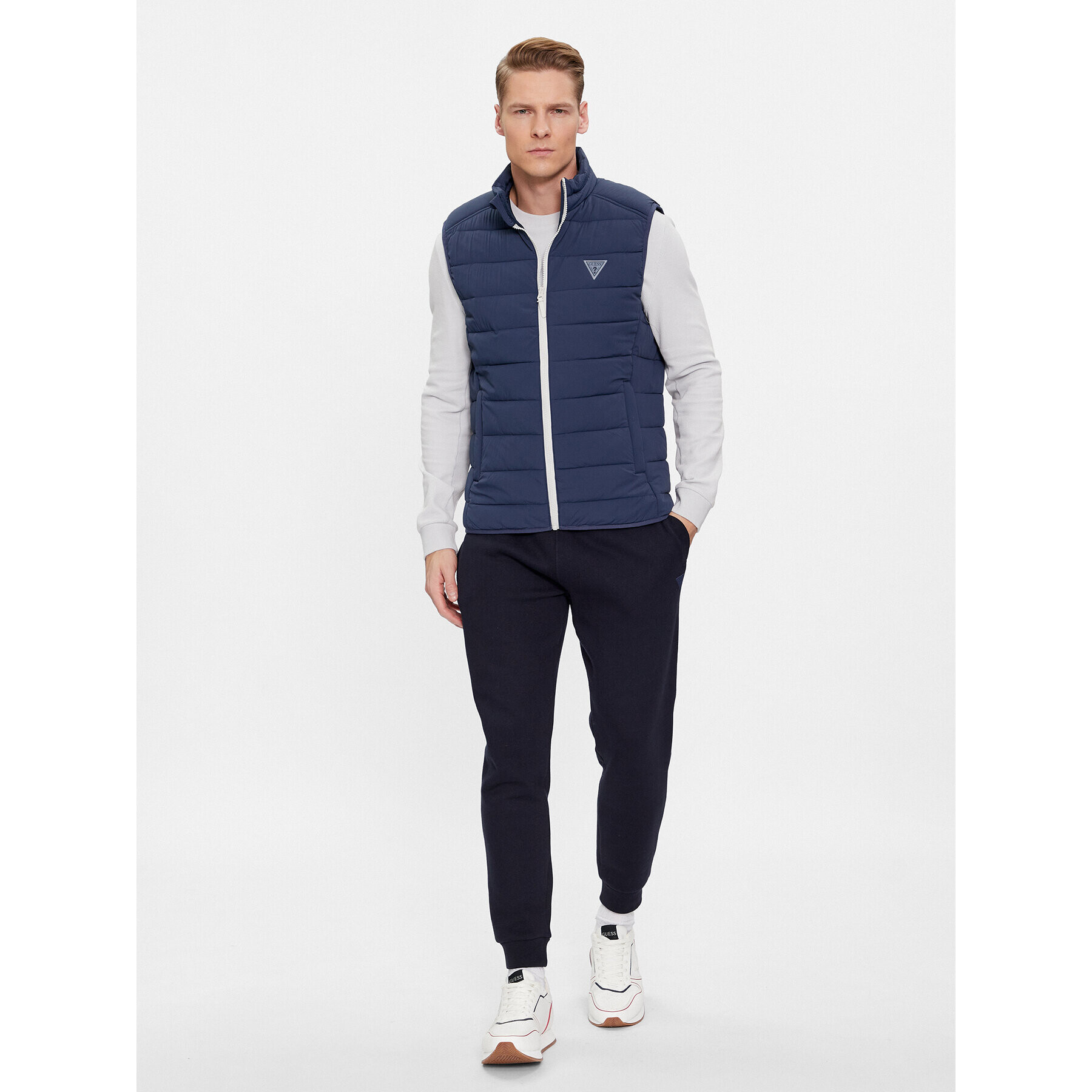 Guess Елек Dalach Z4RL02 WFW40 Син Regular Fit - Pepit.bg