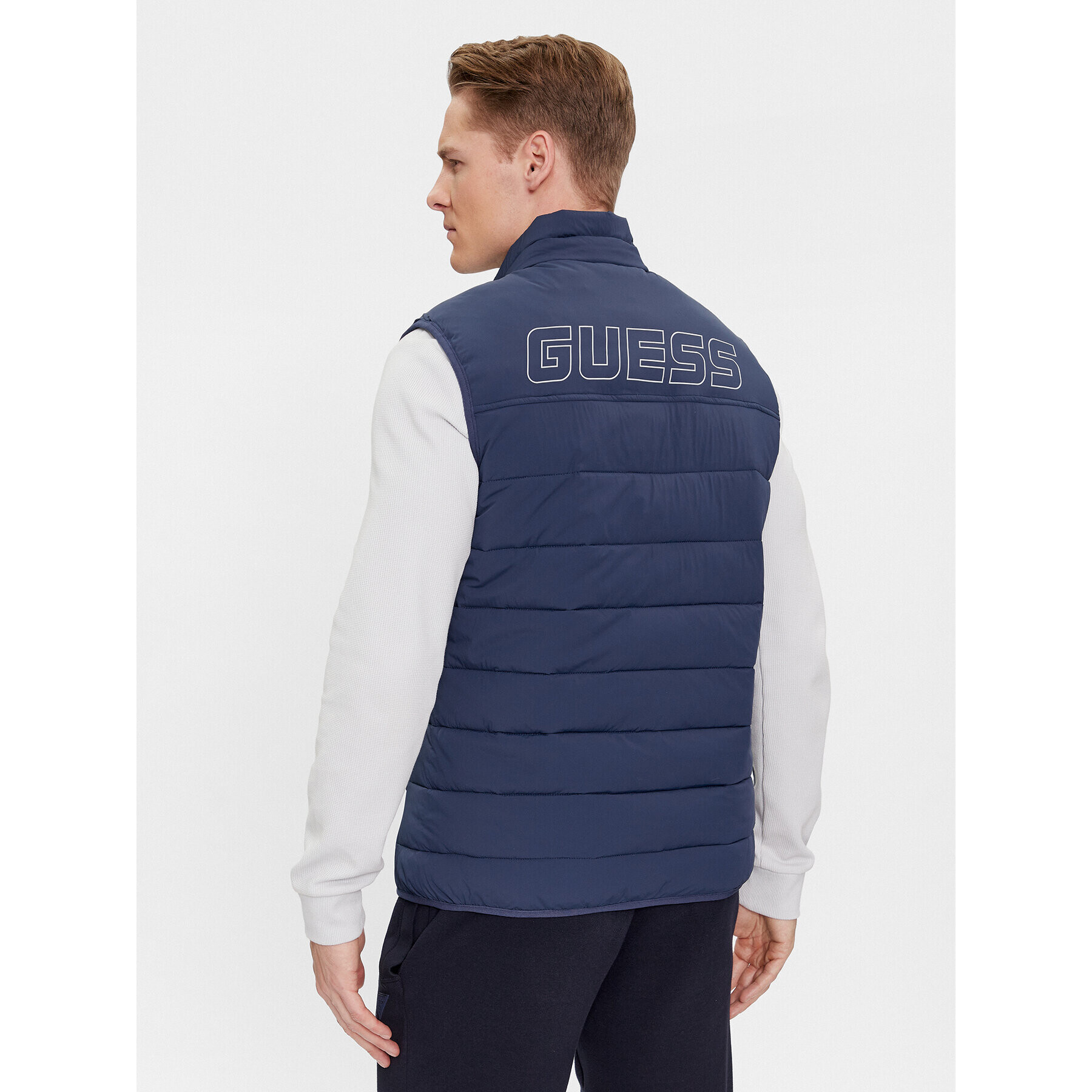 Guess Елек Dalach Z4RL02 WFW40 Син Regular Fit - Pepit.bg