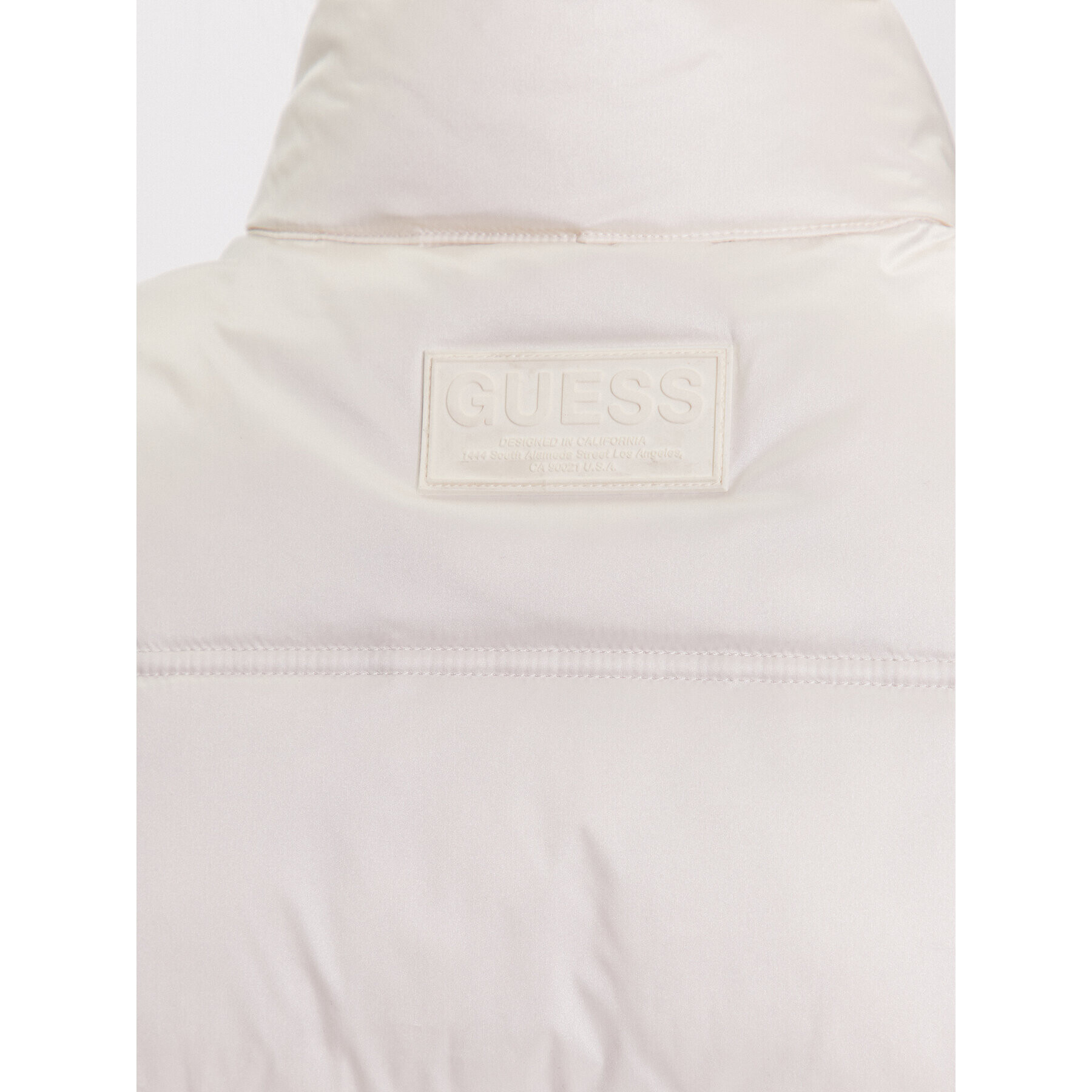 Guess Елек Ginger W3RN53 WF5C2 Бял Slim Fit - Pepit.bg