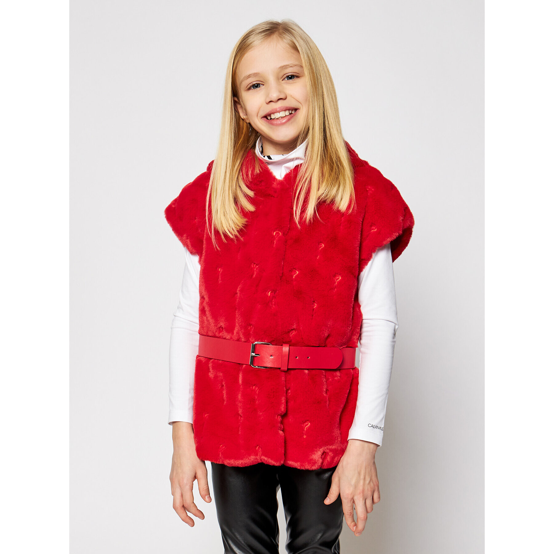 Guess Елек J0BN01 WDDT0 Червен Regular Fit - Pepit.bg