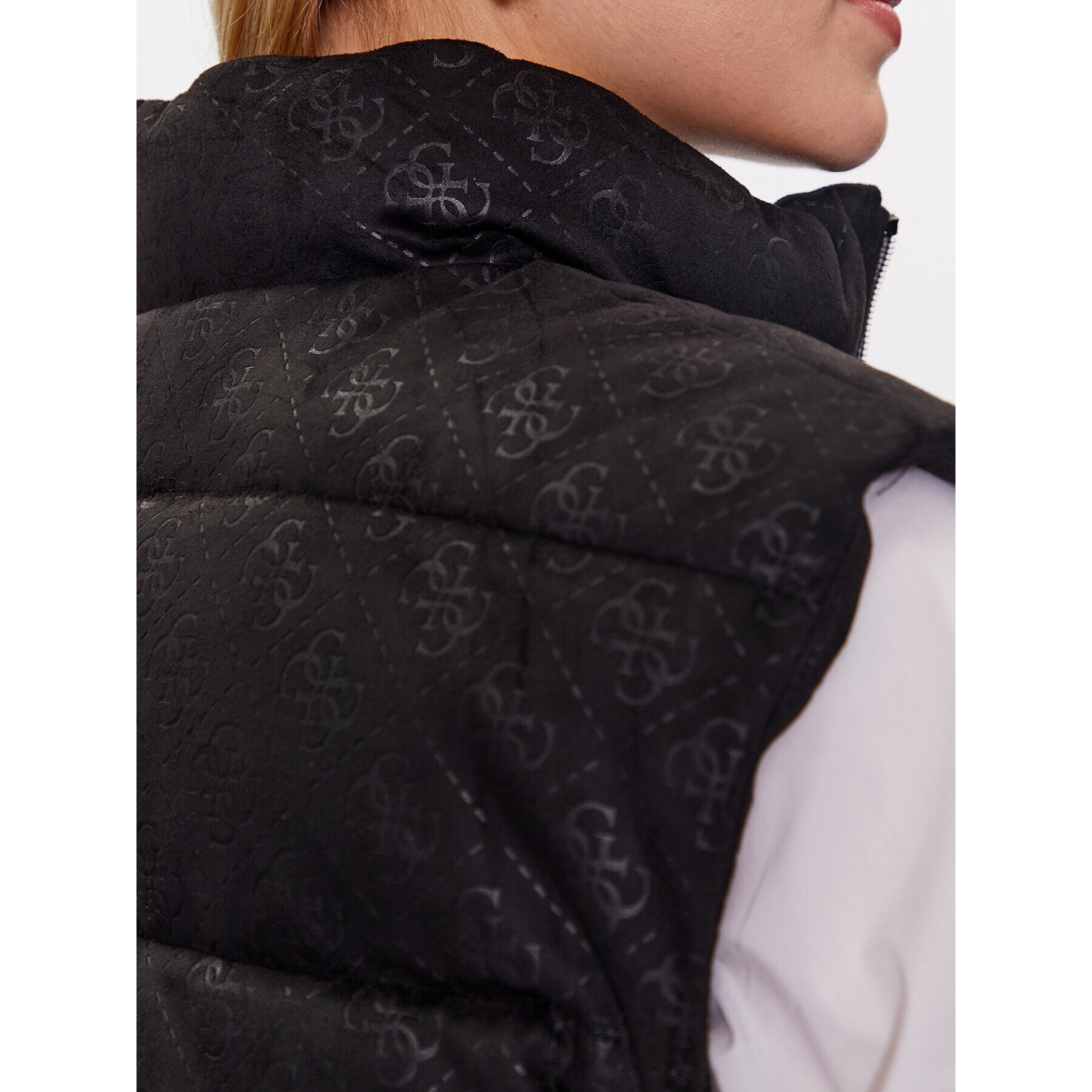 Guess Елек Jole W3YN38 WFIY0 Черен Regular Fit - Pepit.bg