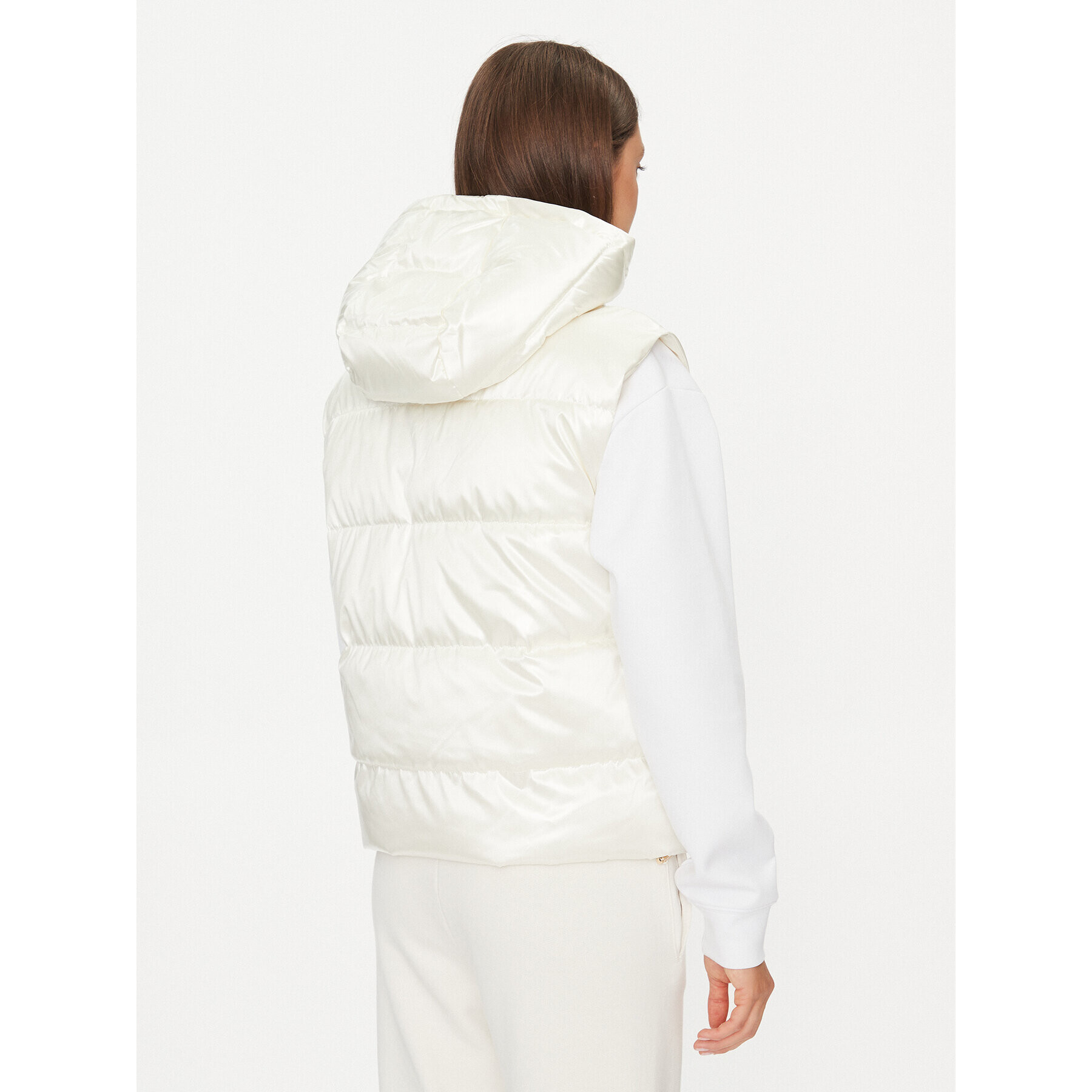 Guess Елек W3BN64 WFAB2 Бял Regular Fit - Pepit.bg