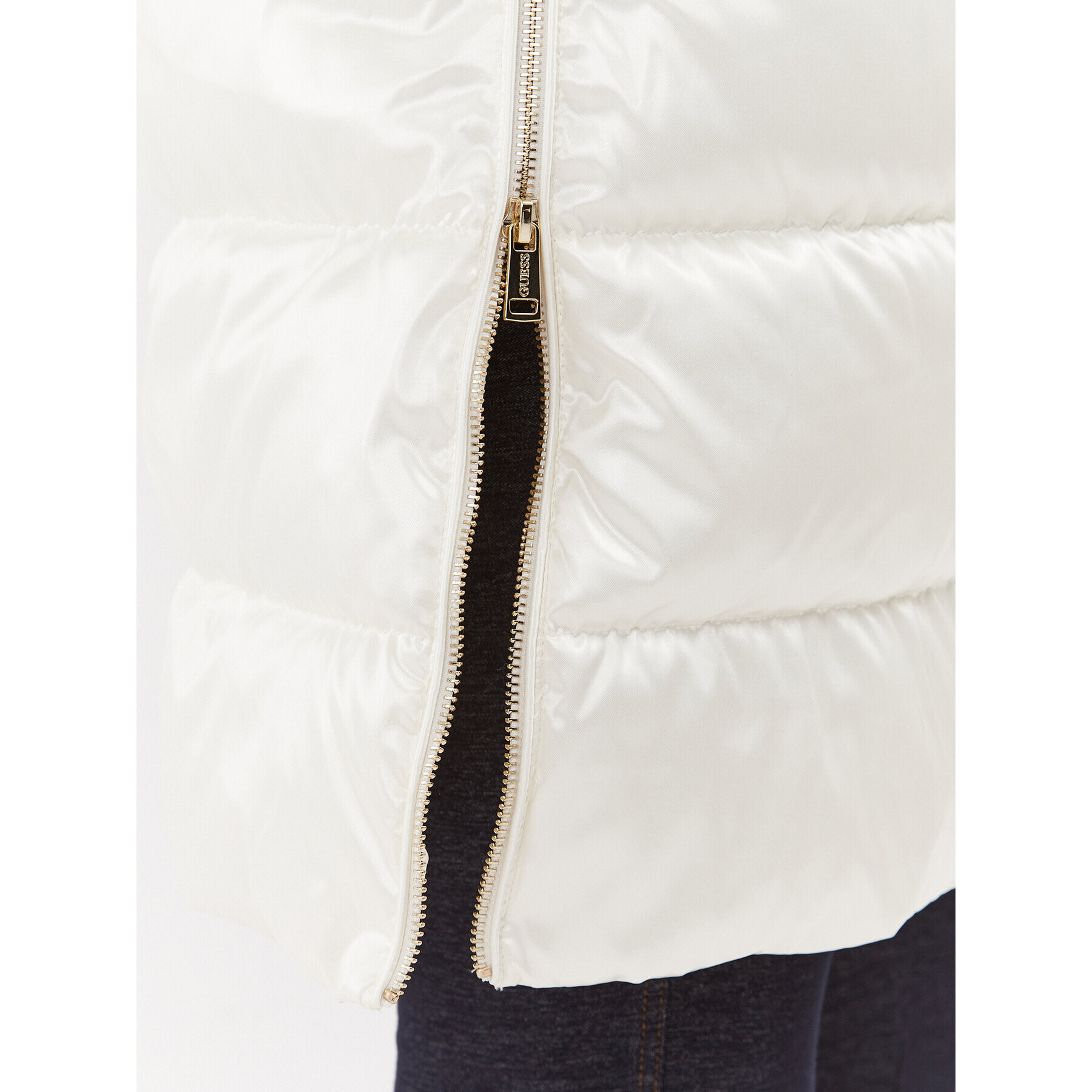 Guess Елек W3BN73 WFAB2 Бял Regular Fit - Pepit.bg
