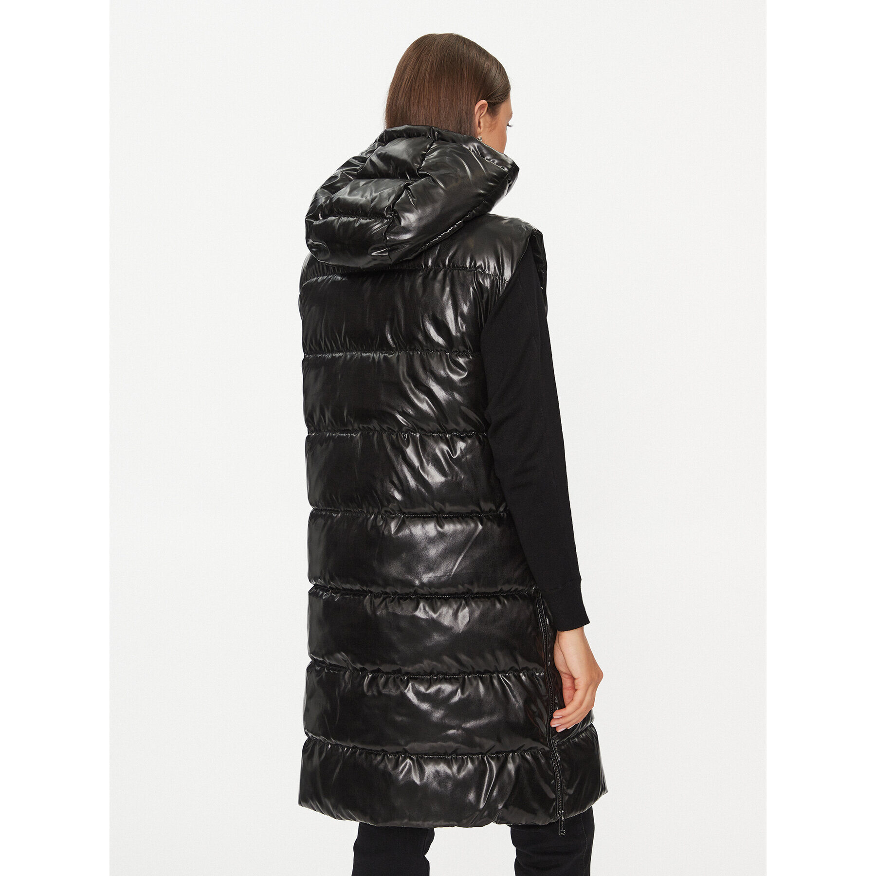 Guess Елек W3BN73 WFAB2 Черен Regular Fit - Pepit.bg