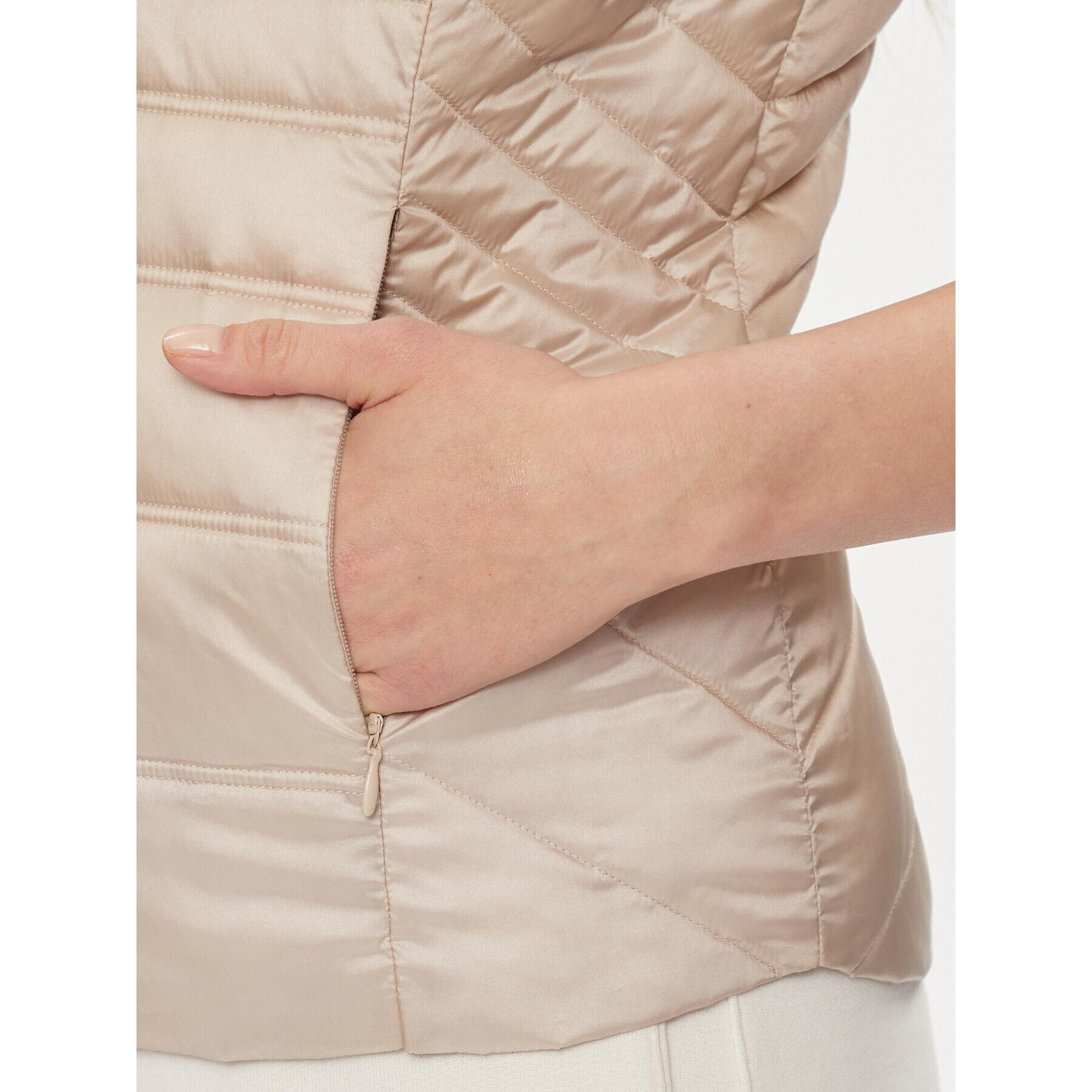 Guess Елек W3RN53 WF5C2 Бежов Regular Fit - Pepit.bg