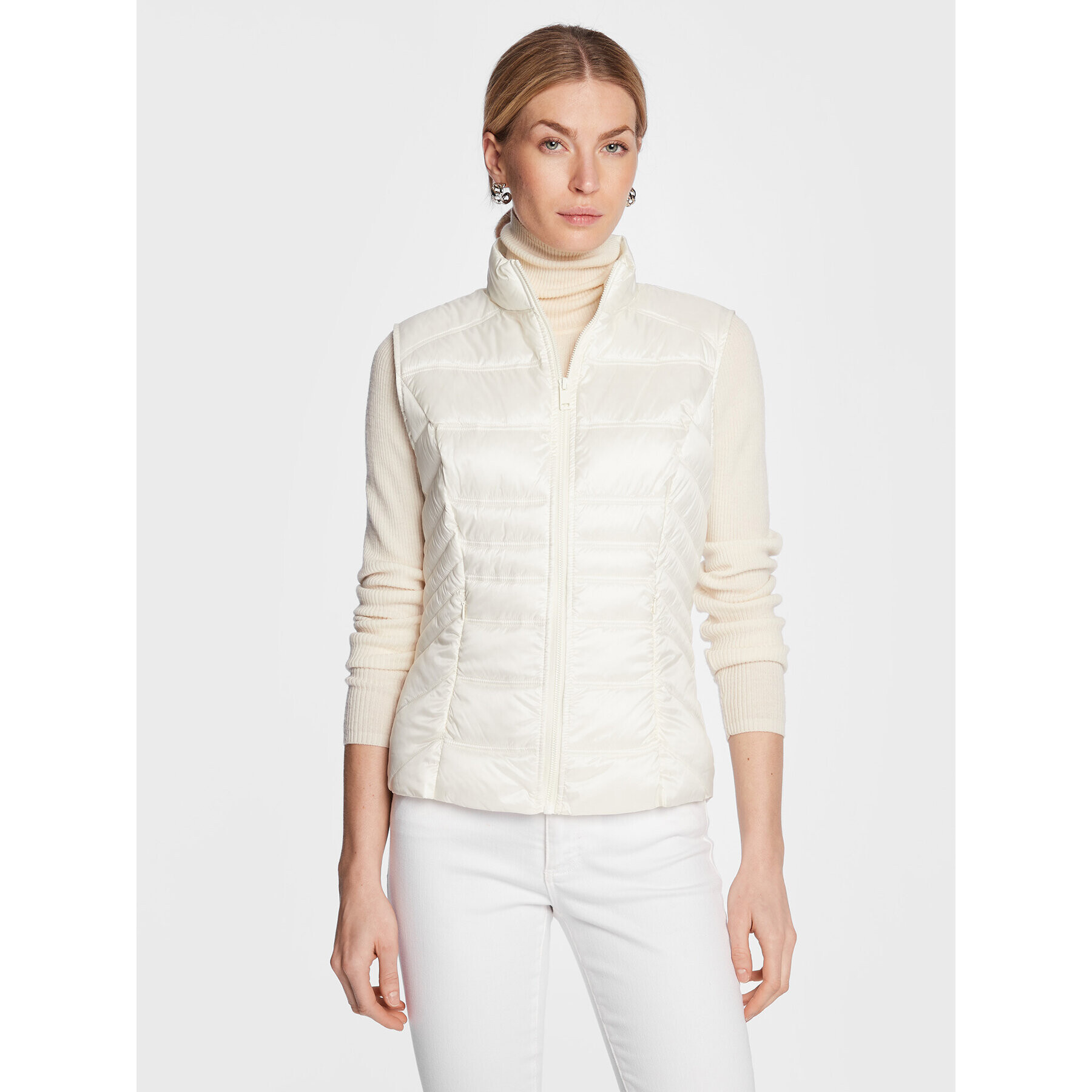 Guess Елек W3RN53 WF5C2 Екрю Regular Fit - Pepit.bg