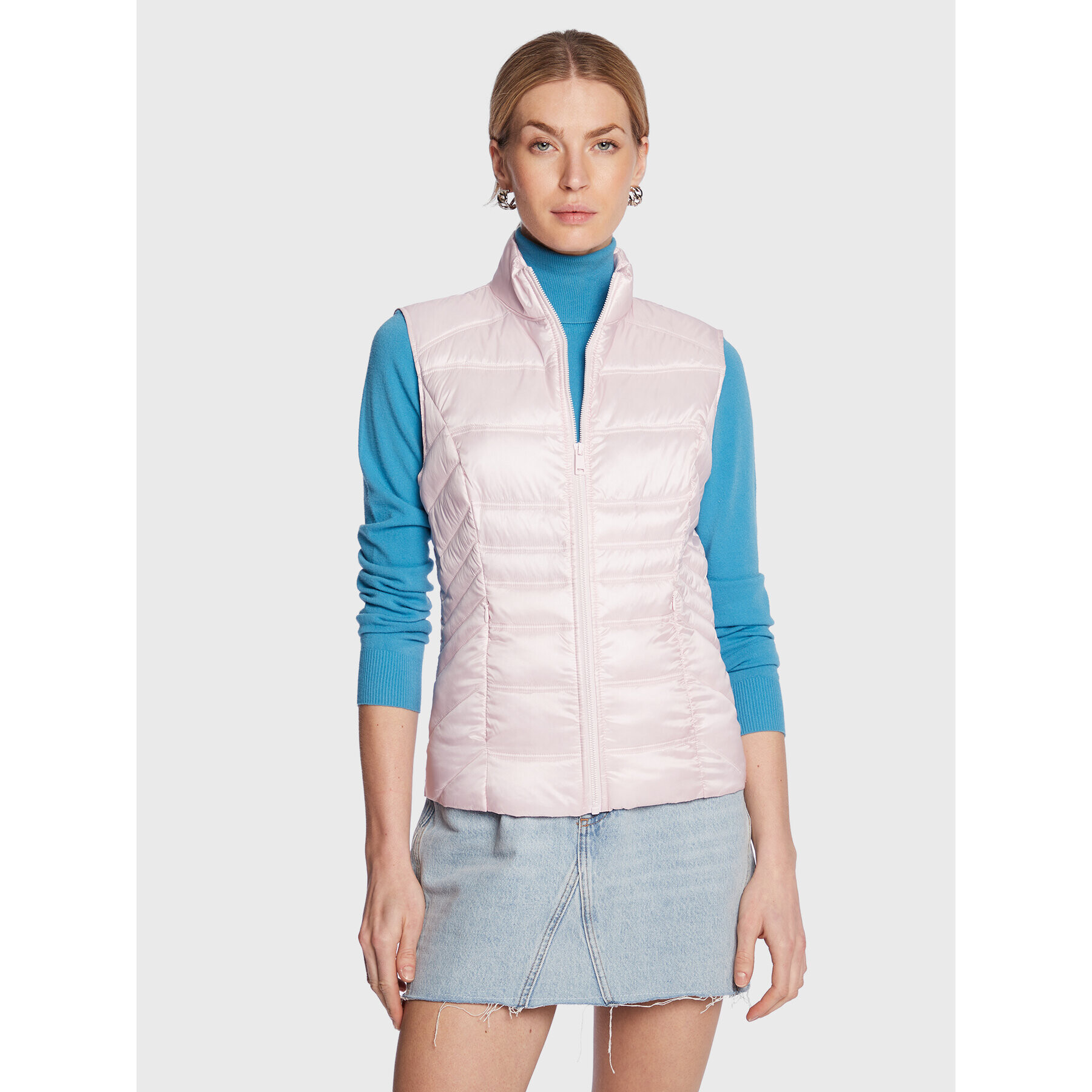 Guess Елек W3RN53 WF5C2 Розов Regular Fit - Pepit.bg