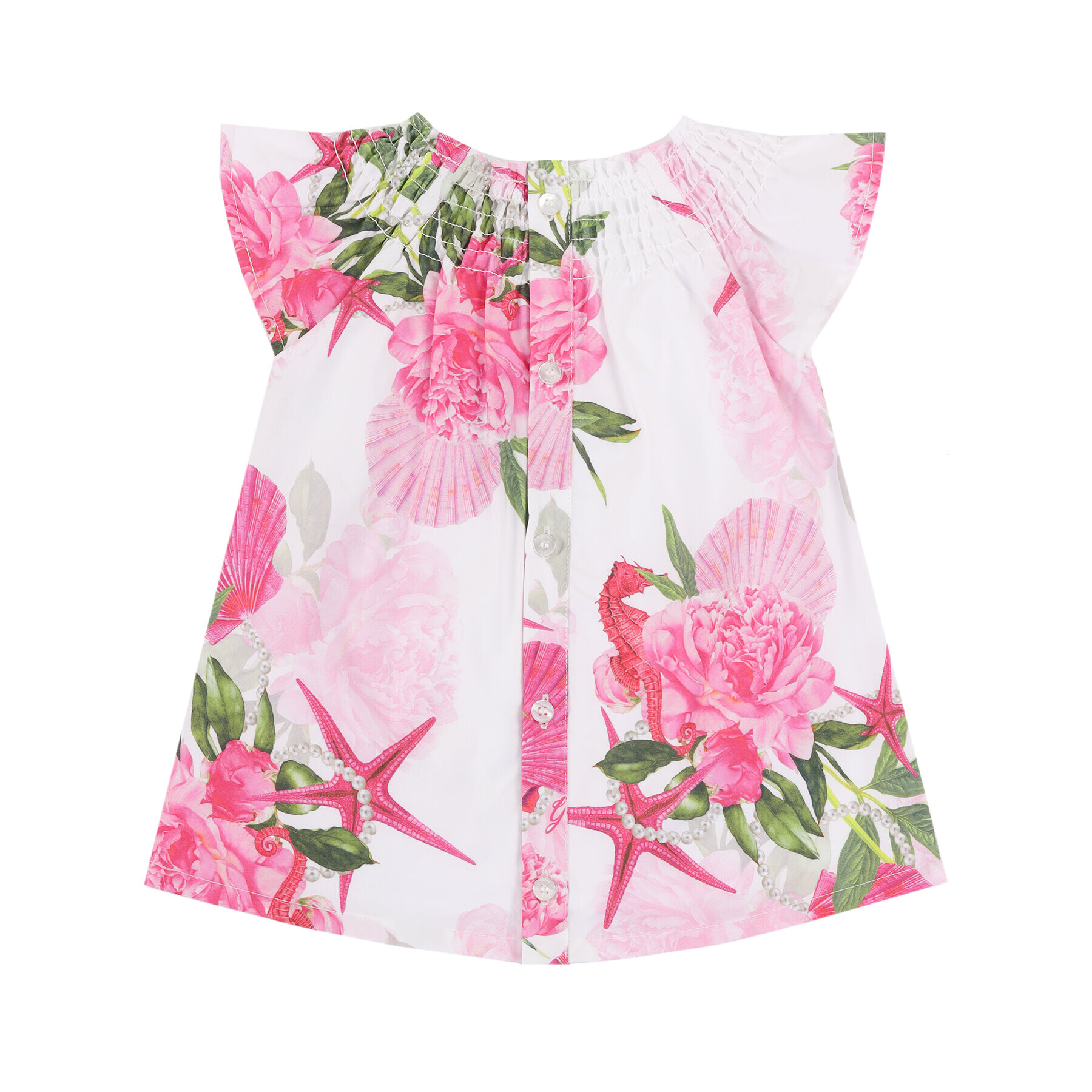 Guess Ежедневна рокля A02K11 WCSI0 Бял Relaxed Fit - Pepit.bg