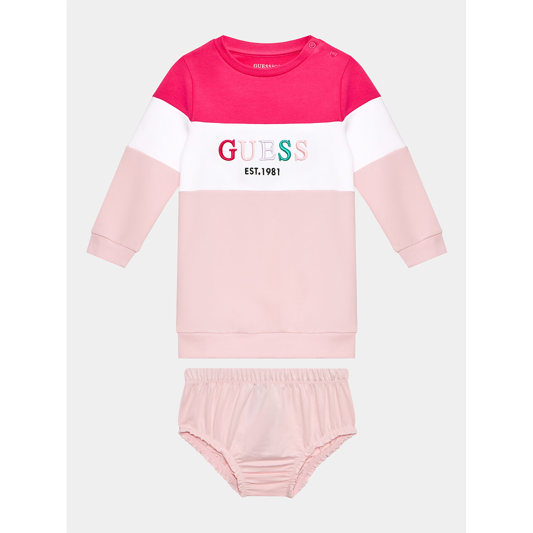 Guess Ежедневна рокля A3YK05 KA6V3 Розов Regular Fit - Pepit.bg