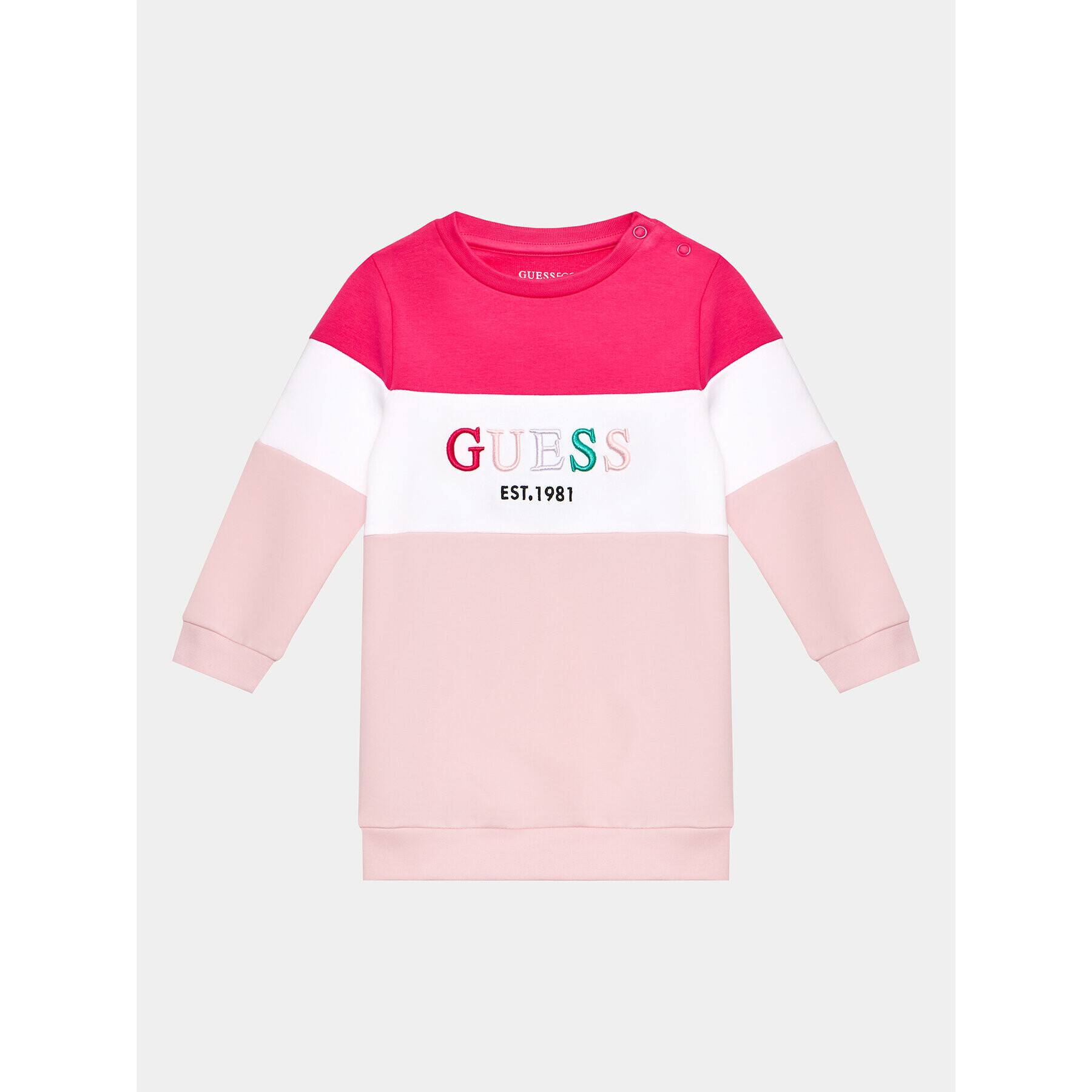 Guess Ежедневна рокля A3YK05 KA6V3 Розов Regular Fit - Pepit.bg