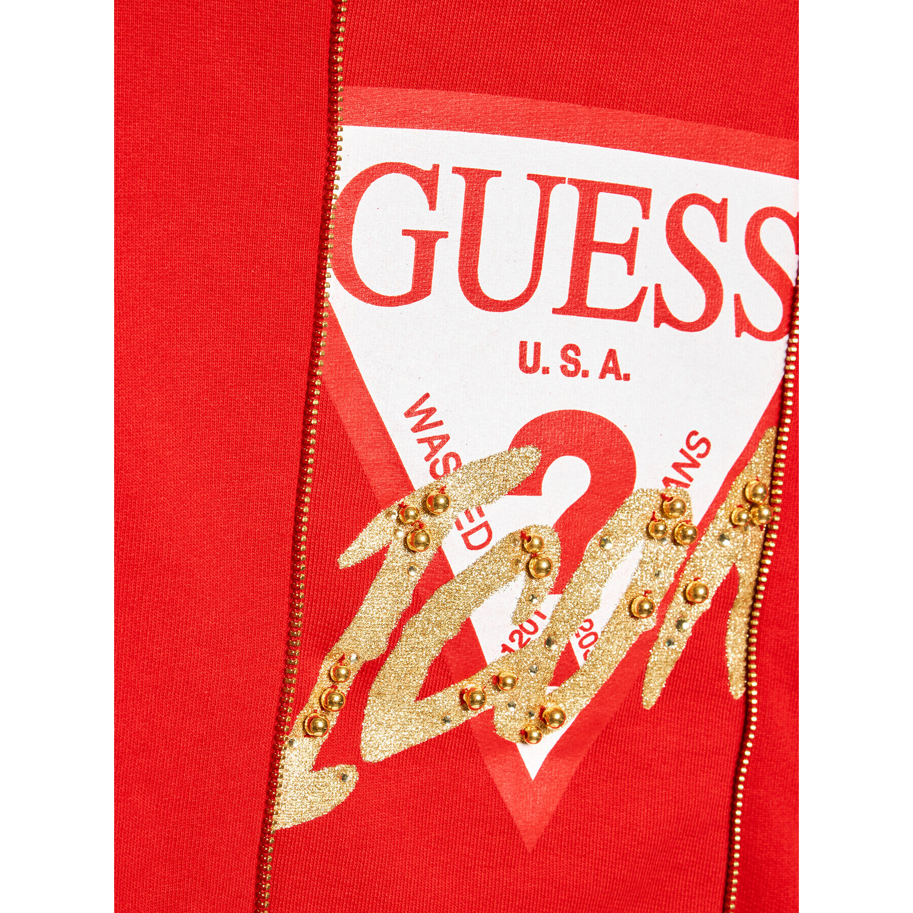 Guess Ежедневна рокля J2BK11 KAD73 Червен Regular Fit - Pepit.bg