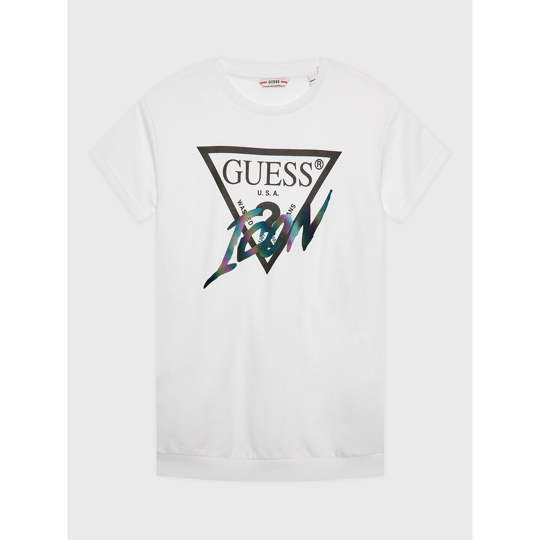 Guess Ежедневна рокля J3RK01 KB4O0 Бял Regular Fit - Pepit.bg