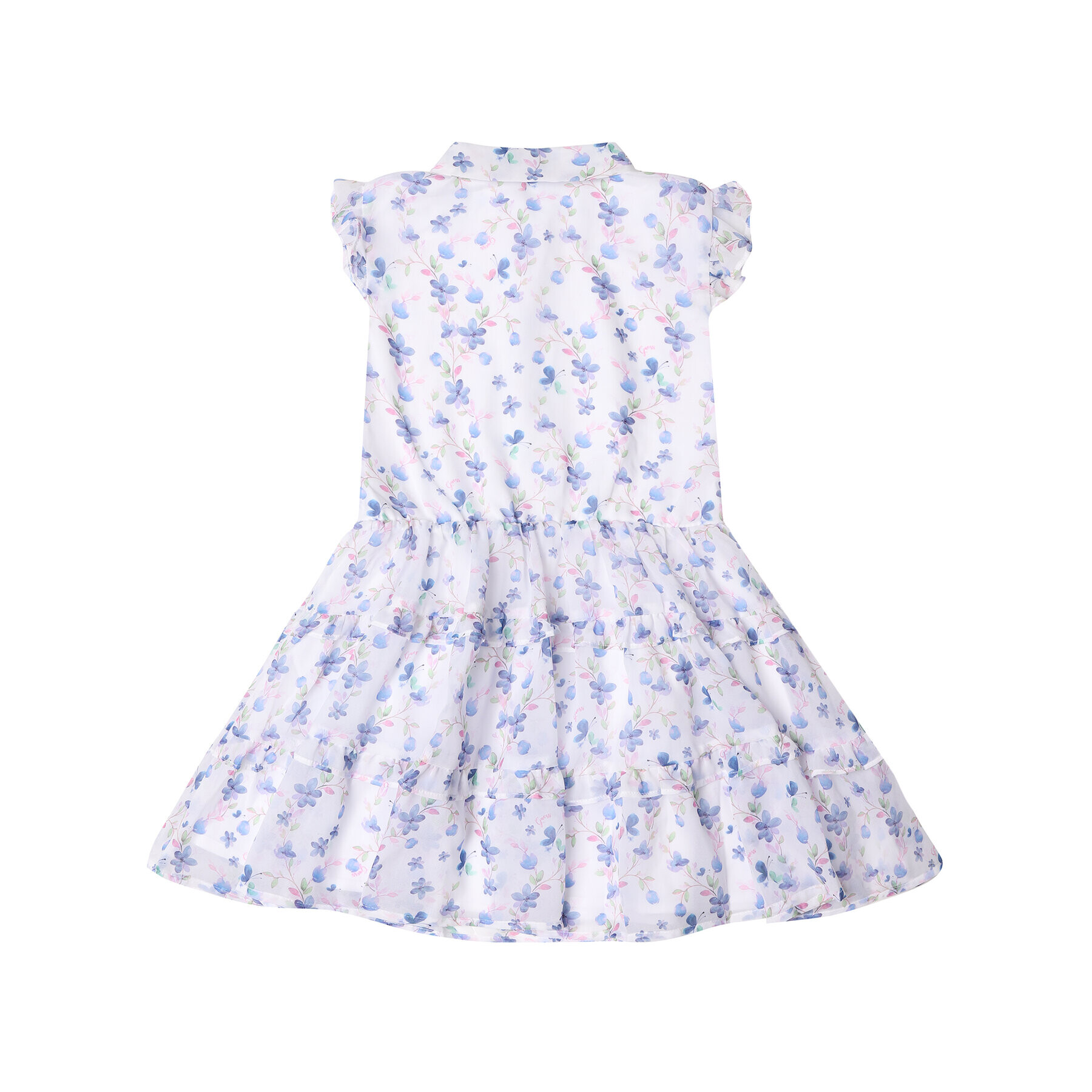 Guess Ежедневна рокля K01K17 WA2T0 Бял Regular Fit - Pepit.bg