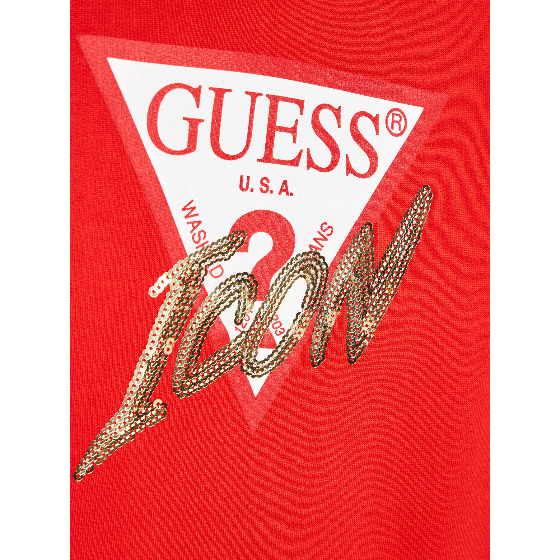 Guess Ежедневна рокля K2BK05 KAD73 Червен Regular Fit - Pepit.bg