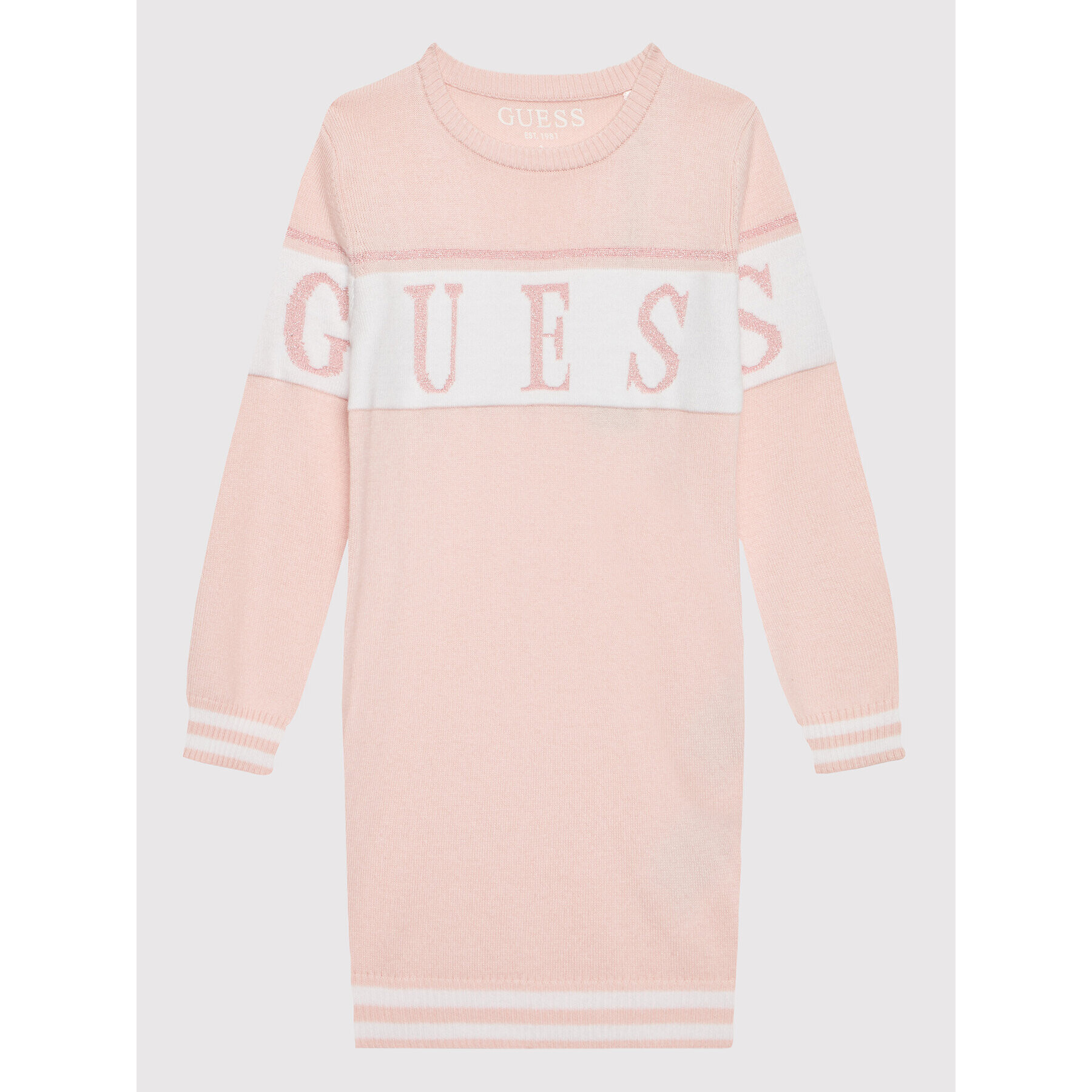 Guess Ежедневна рокля K2YK27 Z2GL0 Розов Regular Fit - Pepit.bg