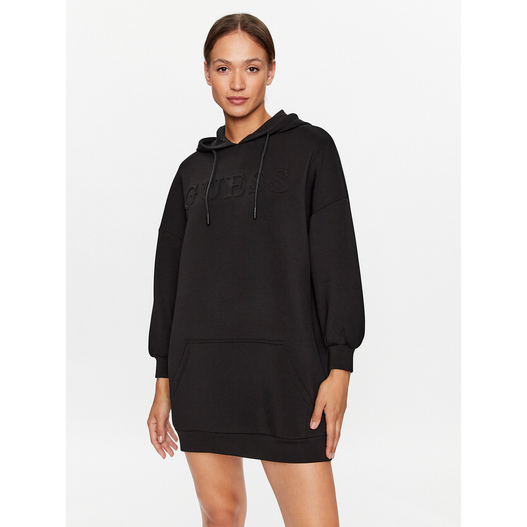 Guess Ежедневна рокля V3BQ14 K7UW2 Черен Regular Fit - Pepit.bg