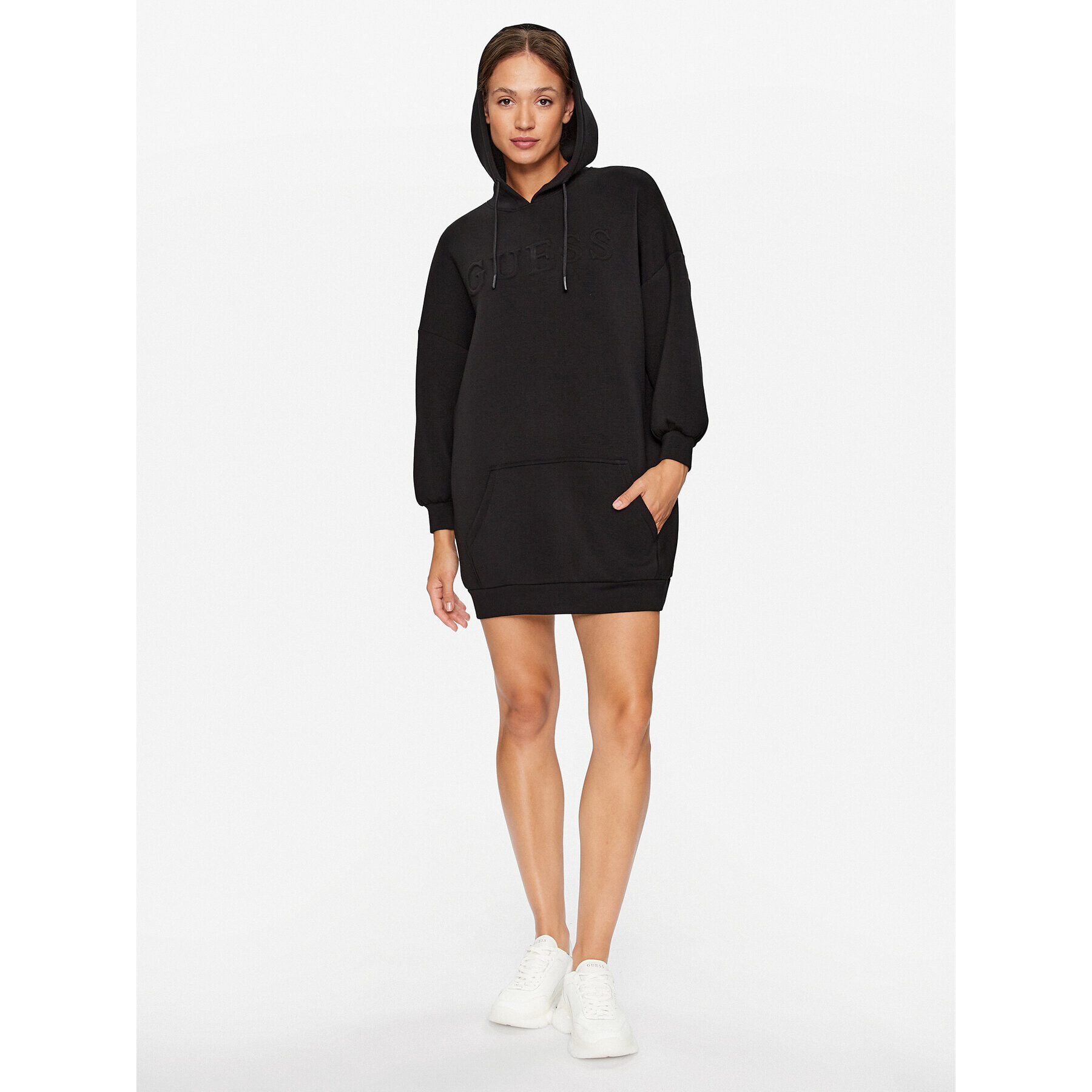 Guess Ежедневна рокля V3BQ14 K7UW2 Черен Regular Fit - Pepit.bg