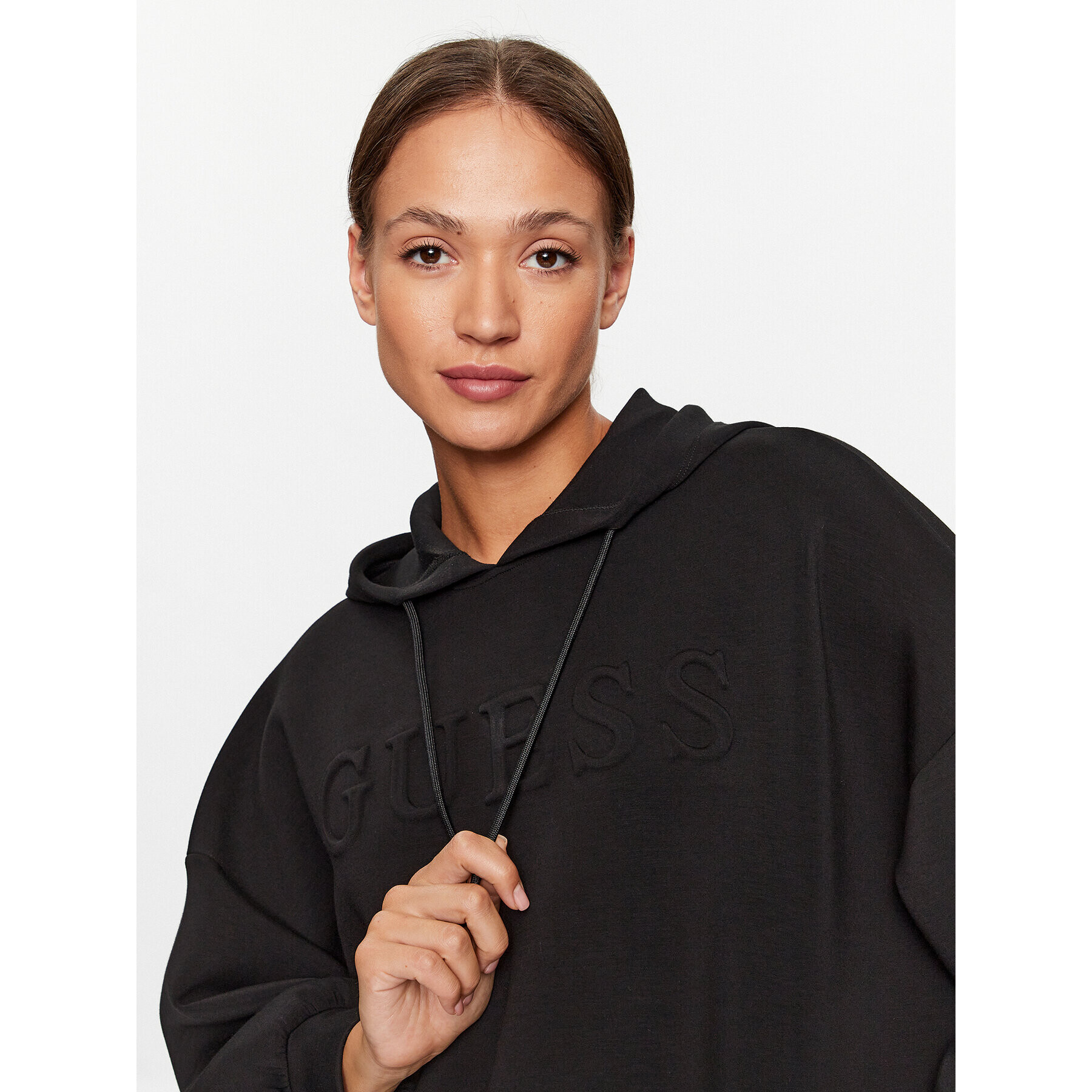 Guess Ежедневна рокля V3BQ14 K7UW2 Черен Regular Fit - Pepit.bg