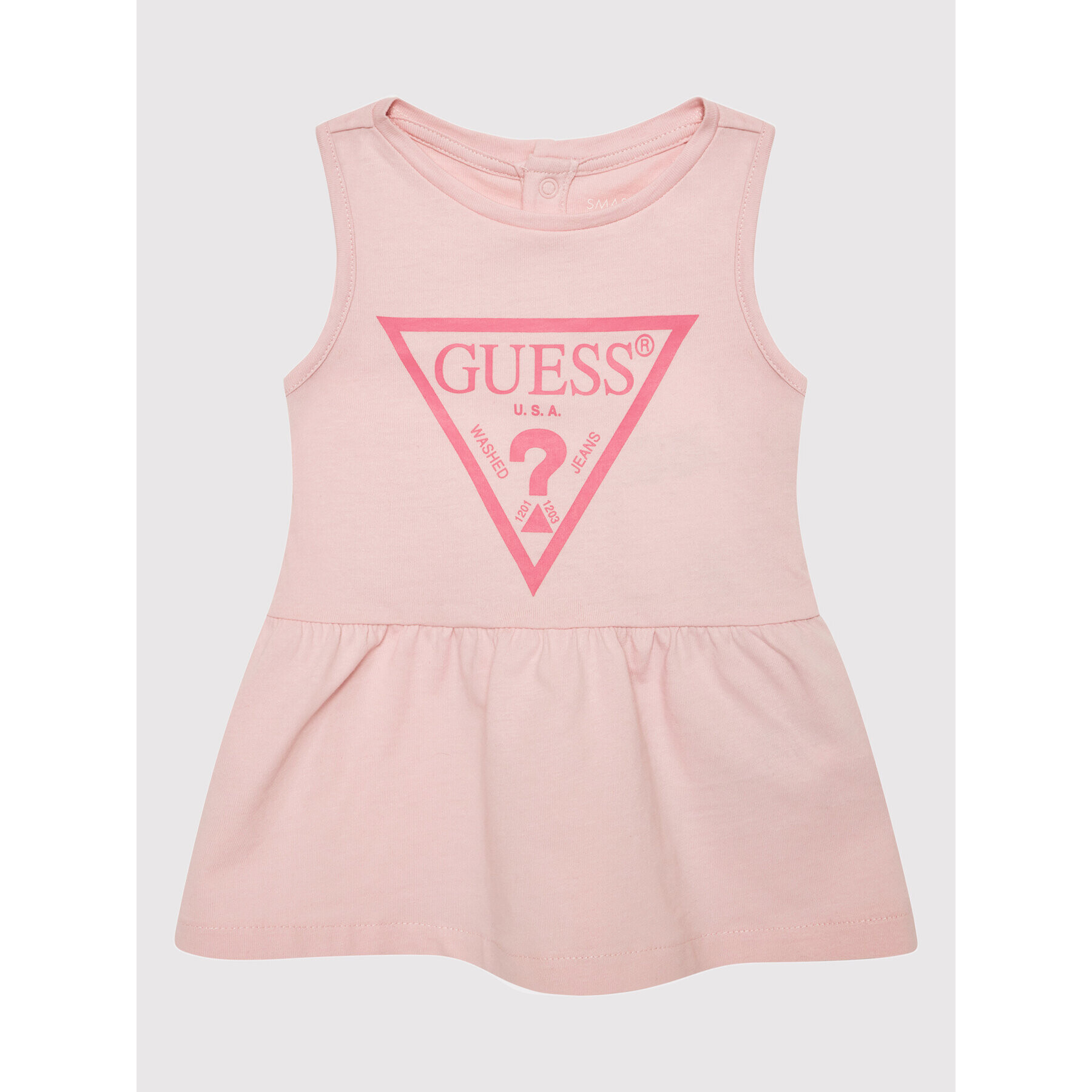 Guess Ежедневна рокля A01K15 KAUD0 Розов Regular Fit - Pepit.bg