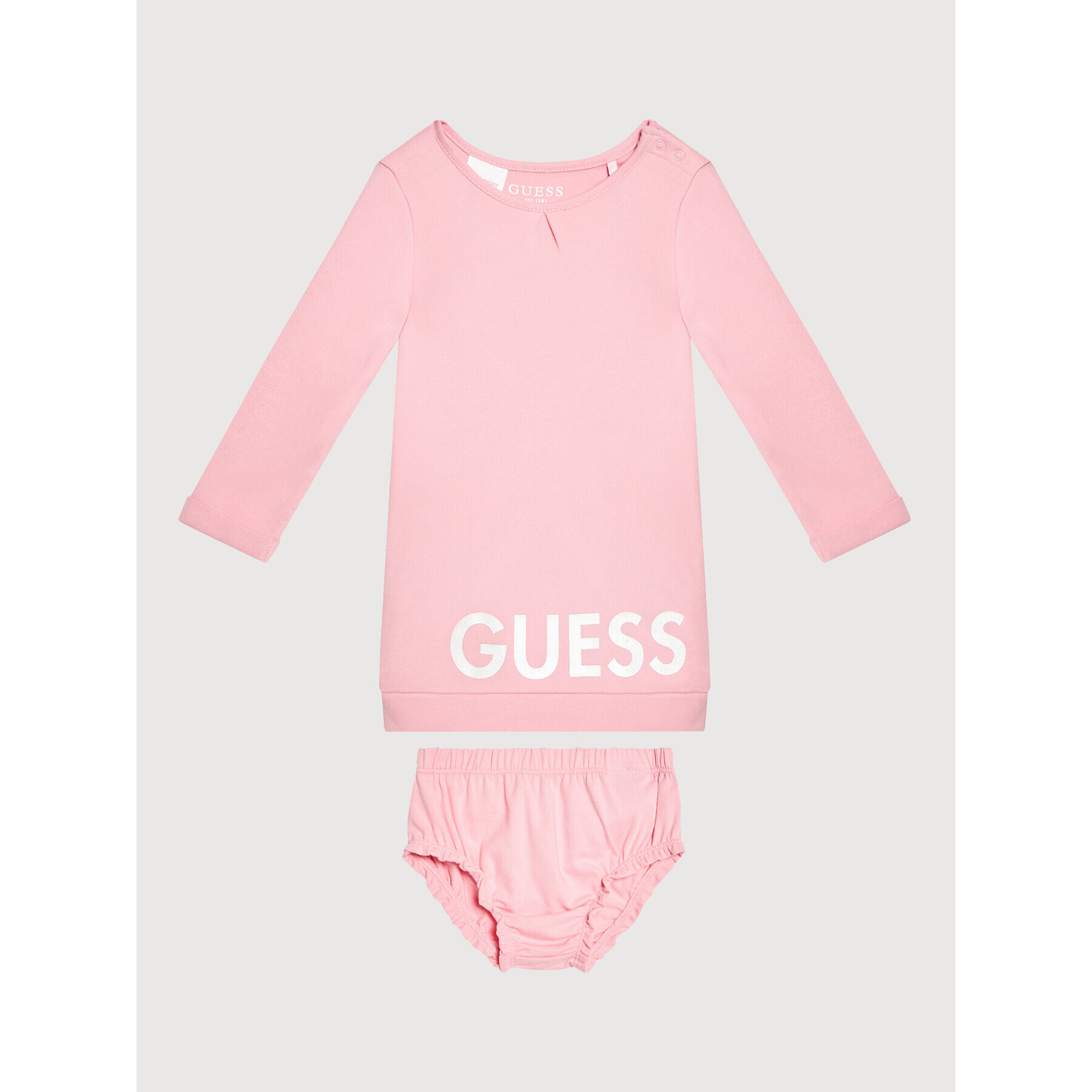 Guess Ежедневна рокля A1YK08 KA6W0 Розов Regular Fit - Pepit.bg