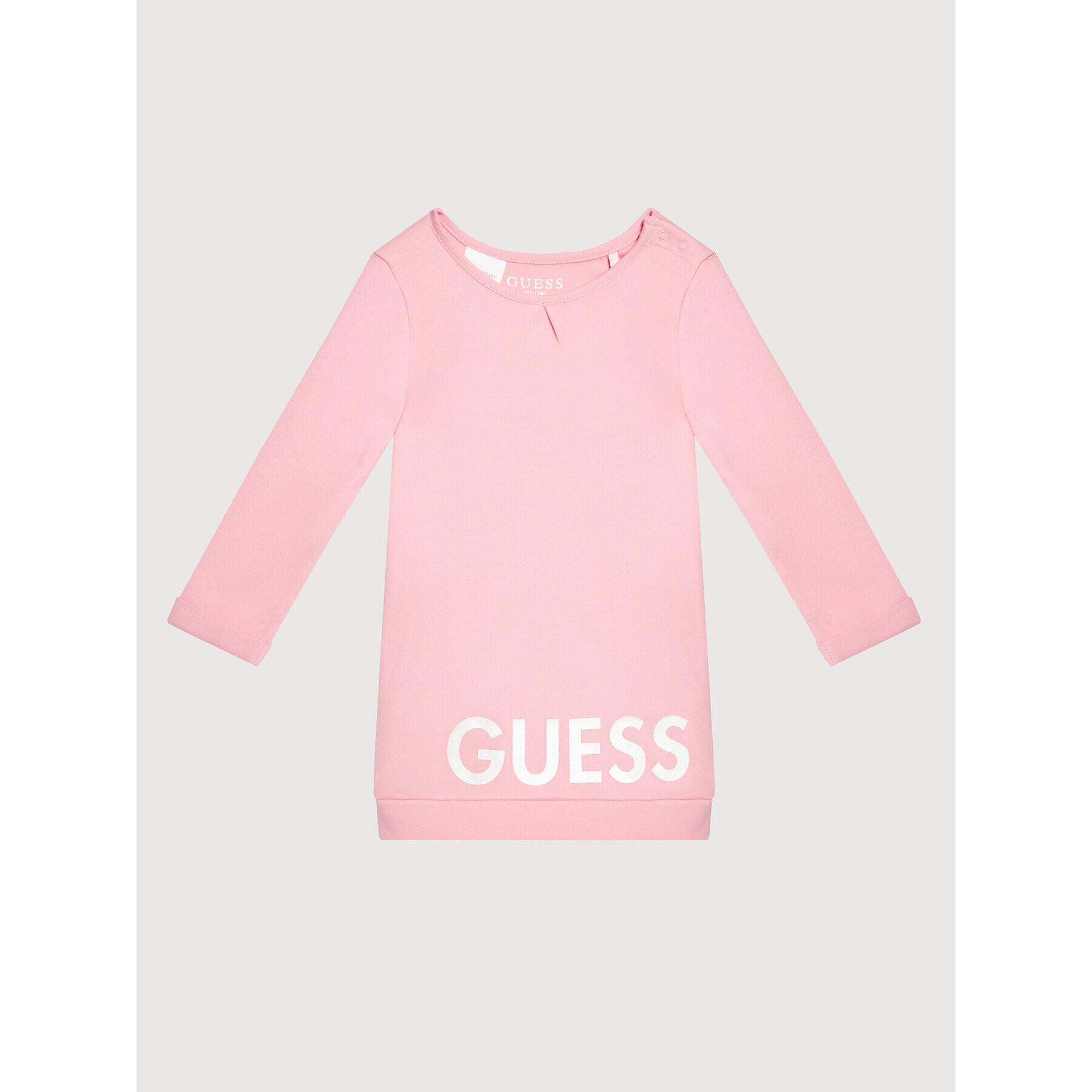 Guess Ежедневна рокля A1YK08 KA6W0 Розов Regular Fit - Pepit.bg