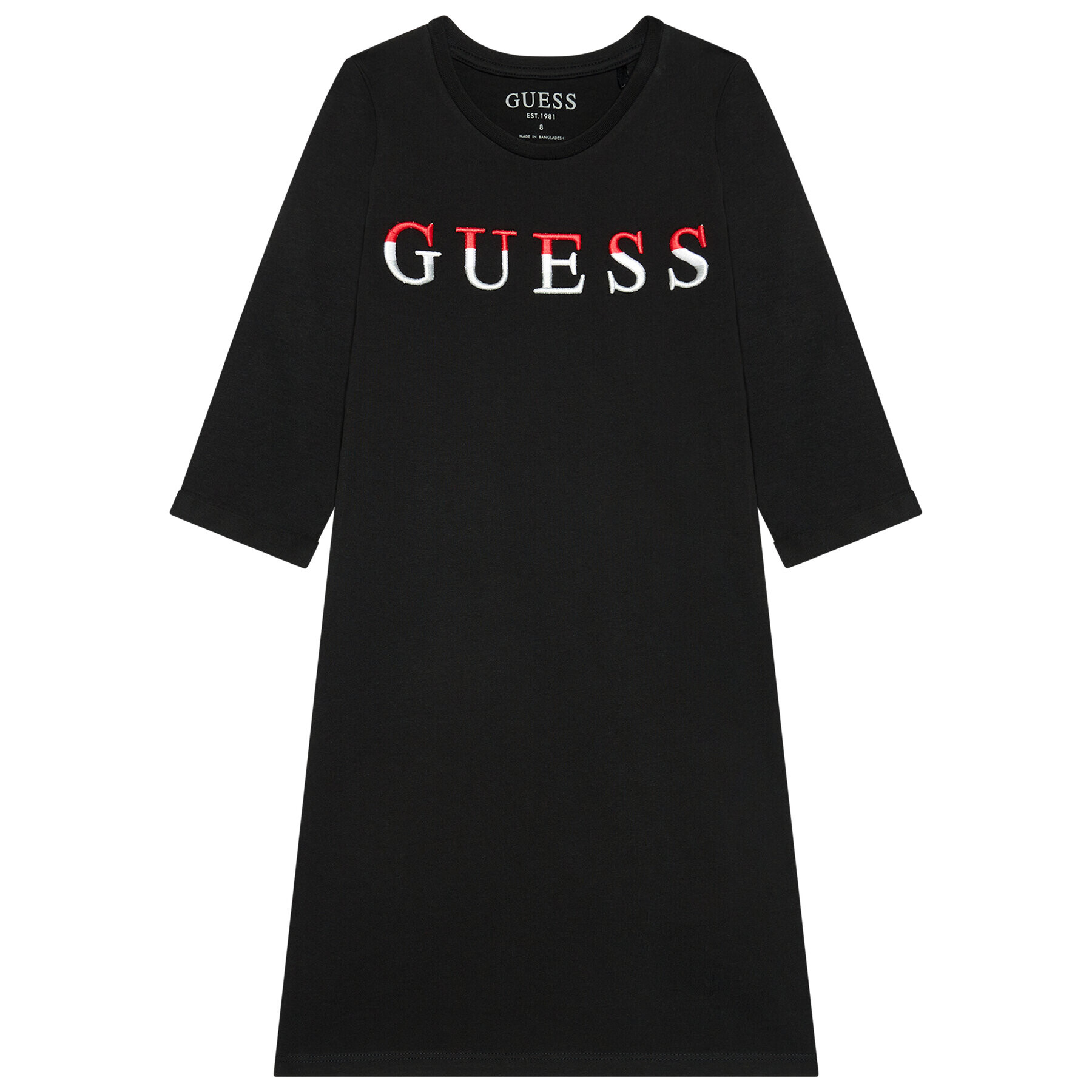 Guess Ежедневна рокля J1YK40 KAUD0 Черен Regular Fit - Pepit.bg