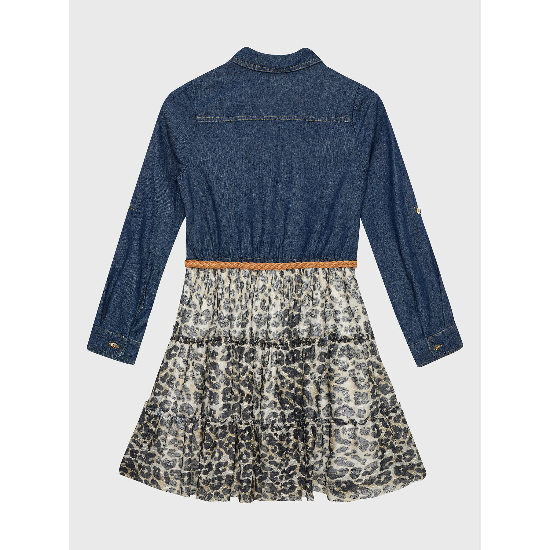 Guess Ежедневна рокля J2BK07 D4UG0 Тъмносин Regular Fit - Pepit.bg