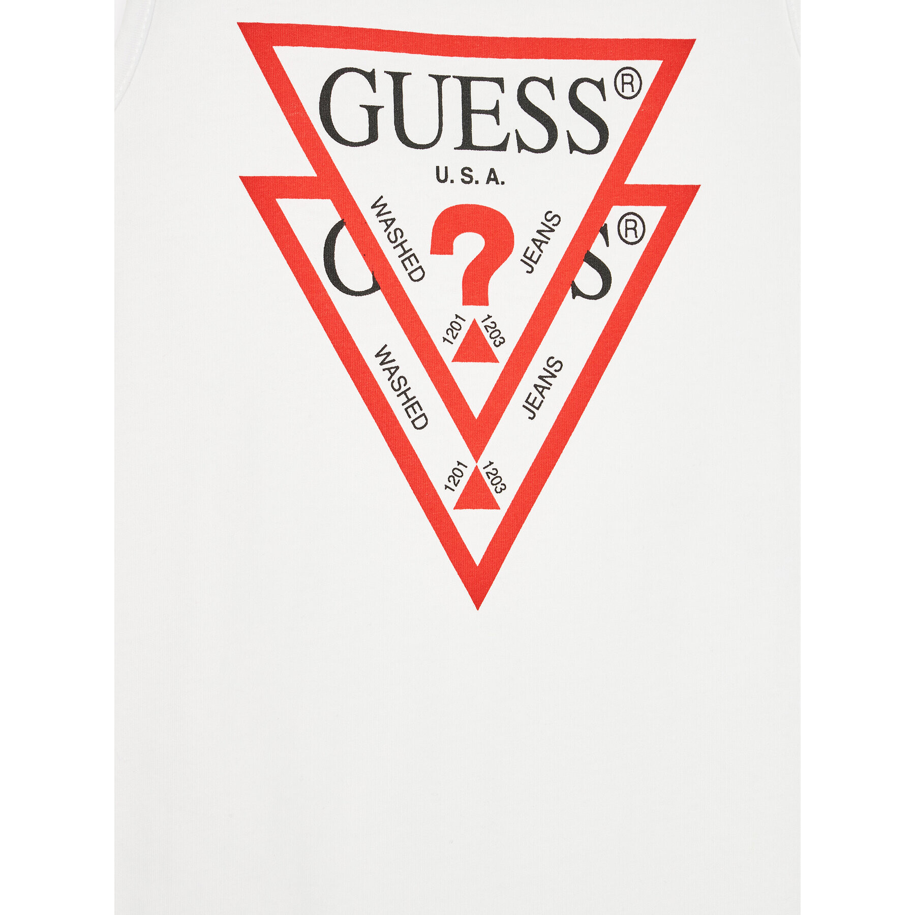 Guess Ежедневна рокля J92K57 KAUD0 Бял Regular Fit - Pepit.bg