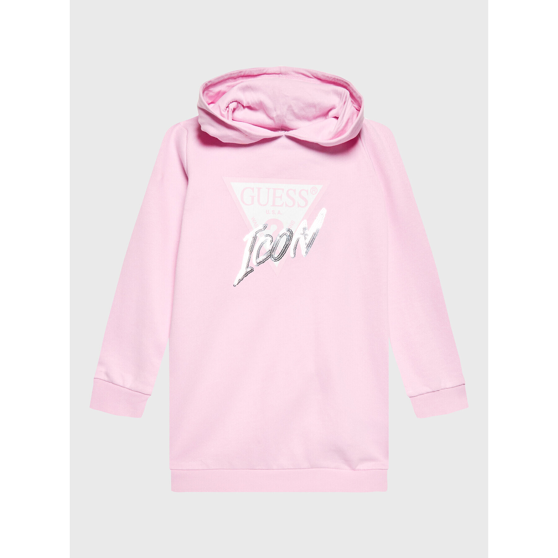 Guess Ежедневна рокля K2BK05 KAD73 Розов Regular Fit - Pepit.bg