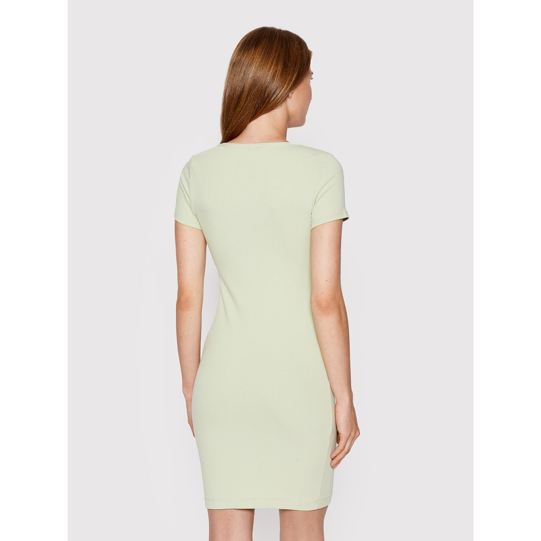 Guess Ежедневна рокля WBGK01 KB9E2 Зелен Slim Fit - Pepit.bg