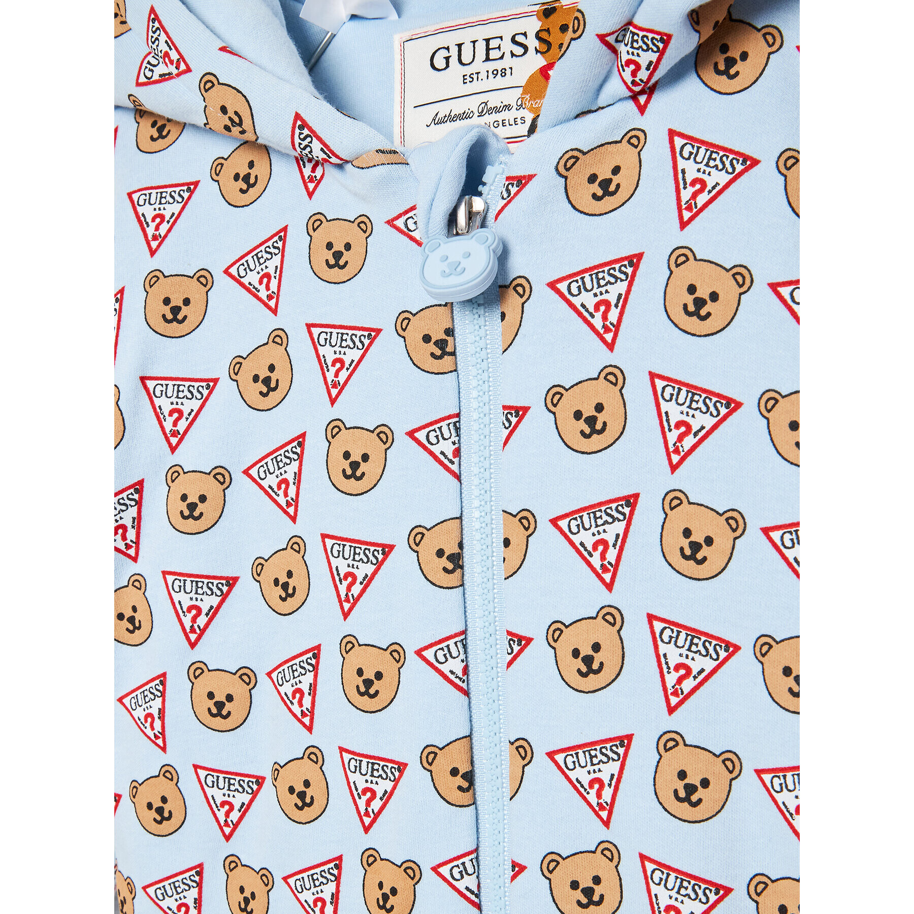 Guess Гащеризон H3YW16 KA6W4 Син Regular Fit - Pepit.bg